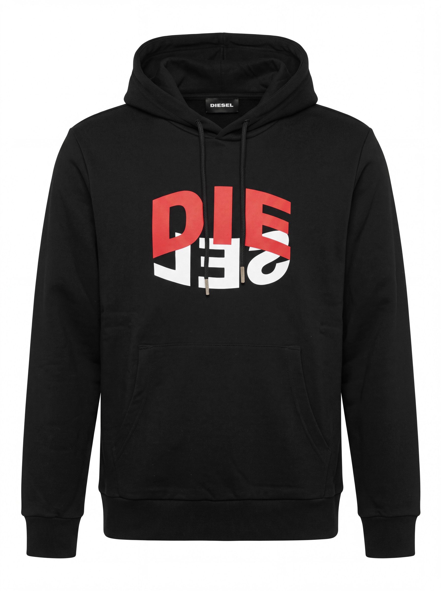 Diesel Kapuzensweatshirt Supersoft Pullover mit Kapuze - S-GIRK-HOOD-N1 Regular Fit
