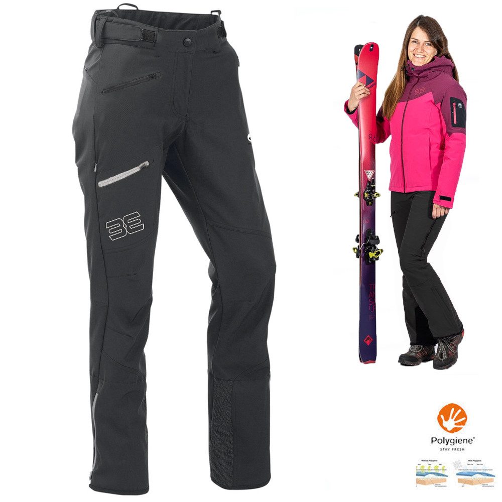 Maul Leggings Maul - Schneeflocke 2025 - Damen Skitourenhose Megatex 10.0 Skihose