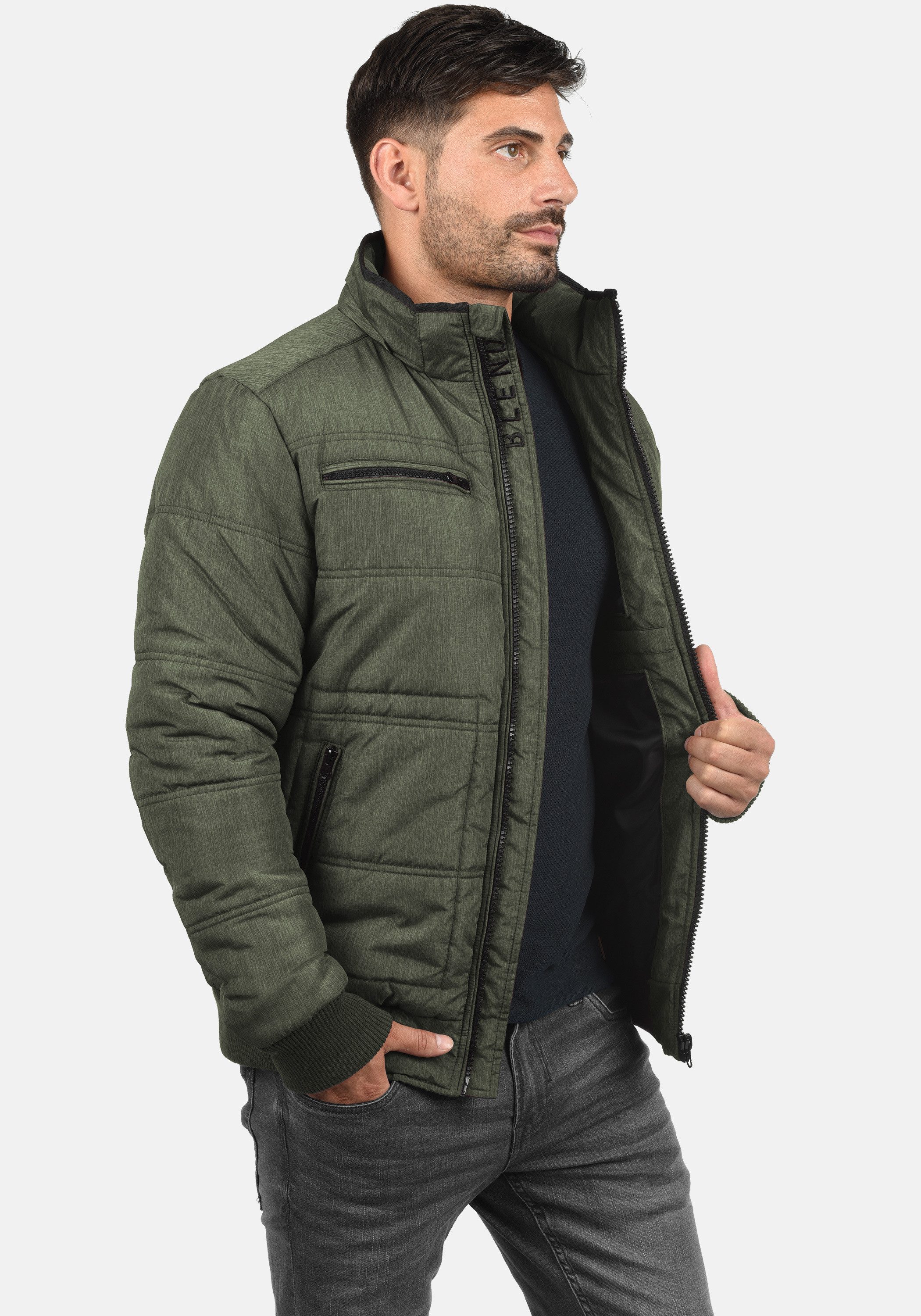 Blend Winterjacke BHBoris Warme Jacke mit abnehmbarer Kapuze