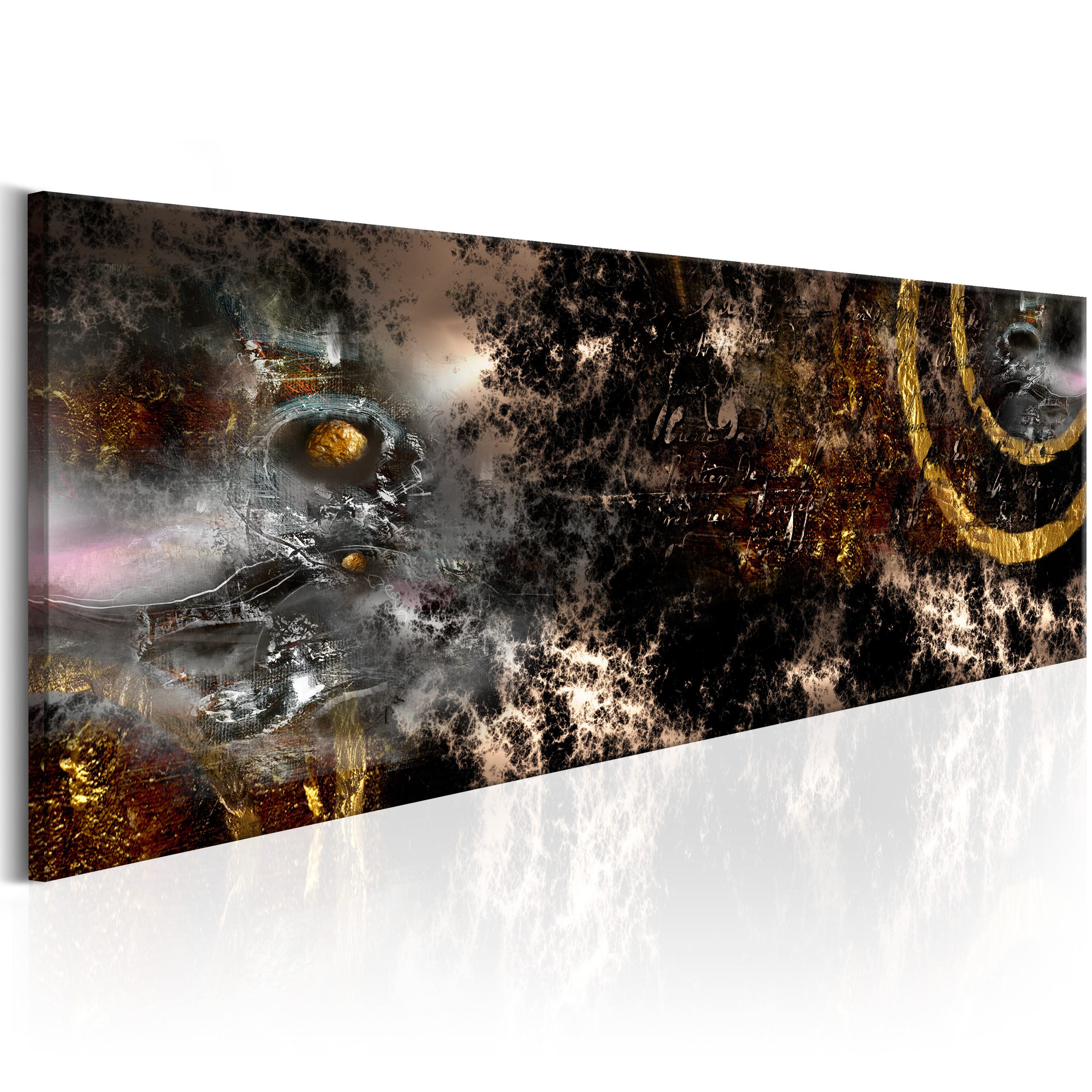 Wandbild Golden Galaxy