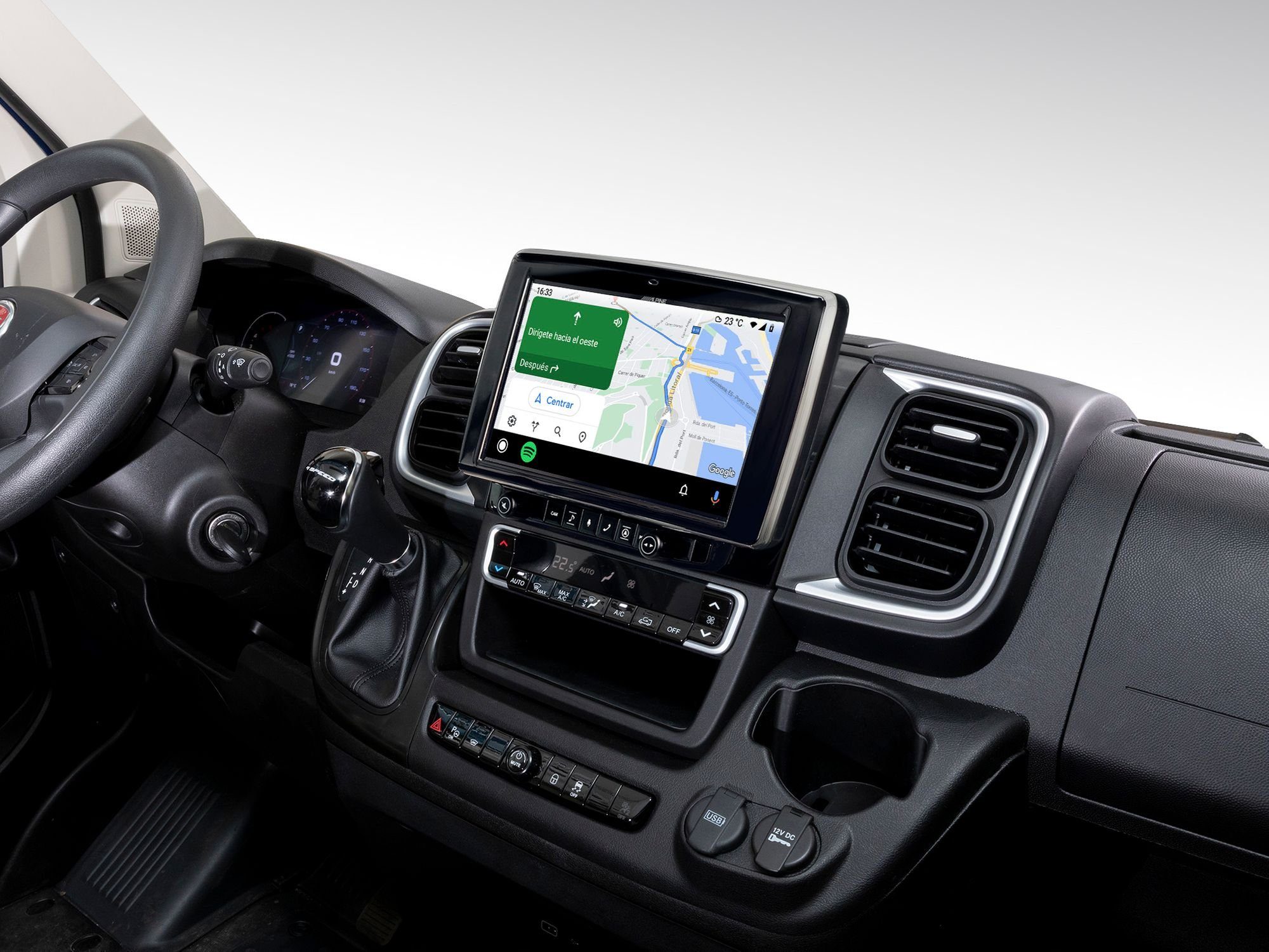 Play ALPINE Autoradio 8 Android Ducato Fiat 9-Zoll-Navi Car X903D-DU8 Touchscreen DAB+