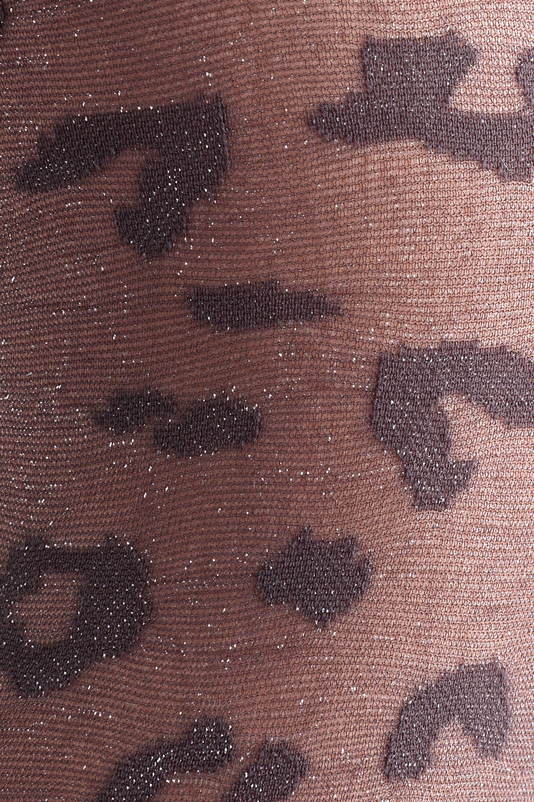 Rockett St George Basicsocken Rockett St George Strumpfhose mit Leopardenmu günstig online kaufen