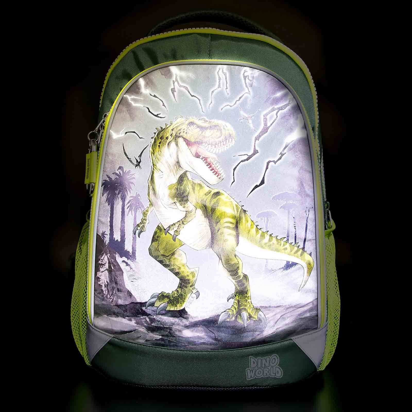 Depesche Kinderrucksack Dino World Schulrucksack 44 x 33 cm (1 Rucksack, 1-tlg)