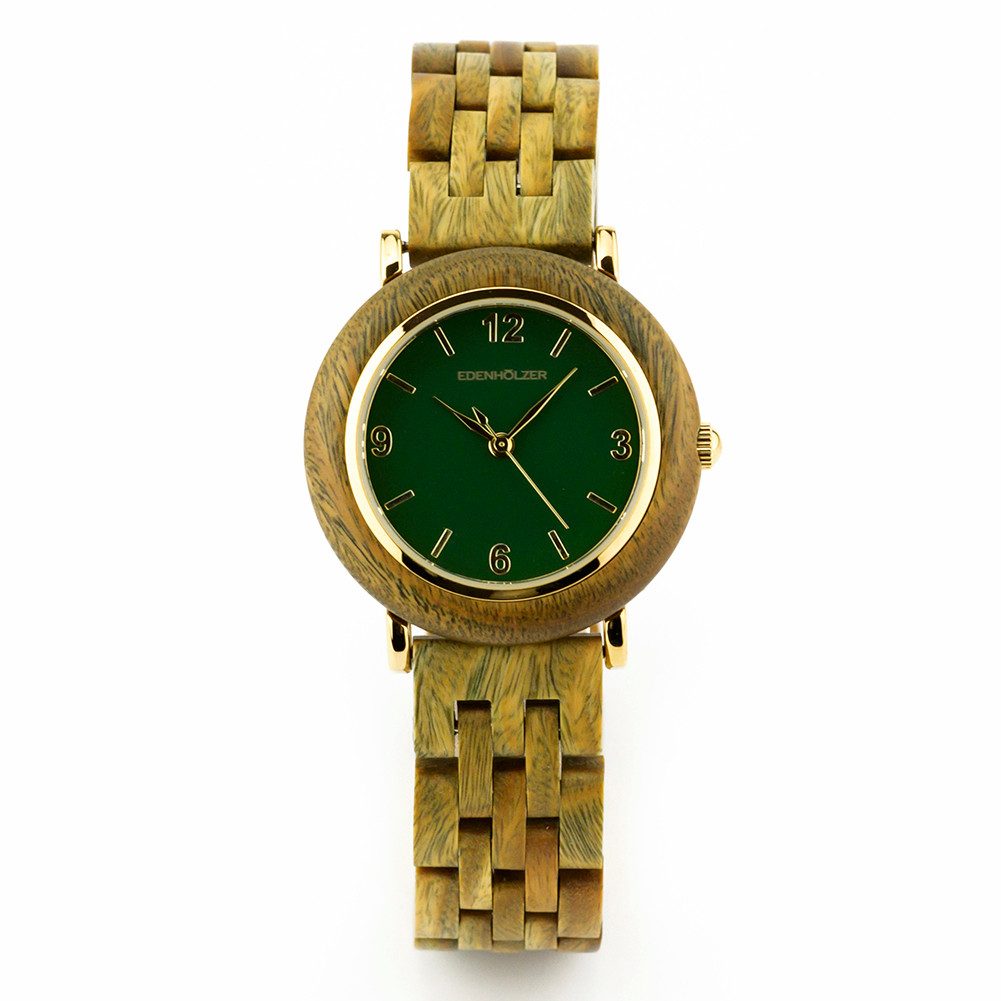 Edenhölzer Quarzuhr Murter