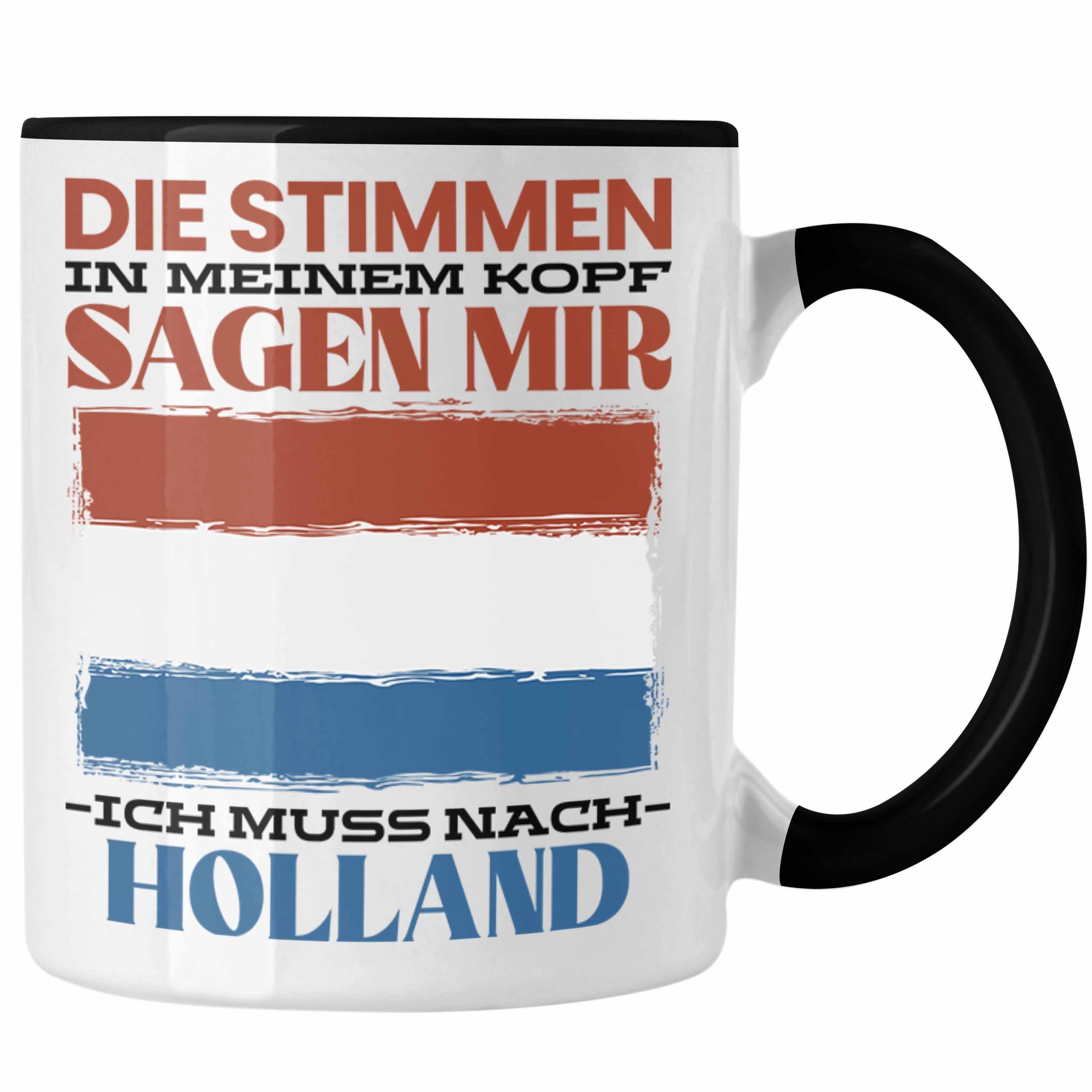 Trendation Tasse Holland Niederlande Tasse Urlaub Heimat Geschenk