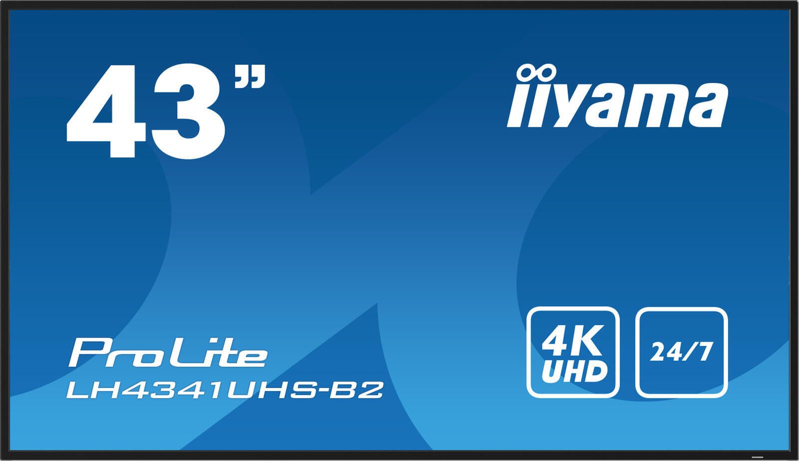 Iiyama iiyama PROLITE LH4341UHS-B2 LED-Monitor (3840 x 2160, 8 ms Reaktionszeit, 60 Hz, IPS Panel)