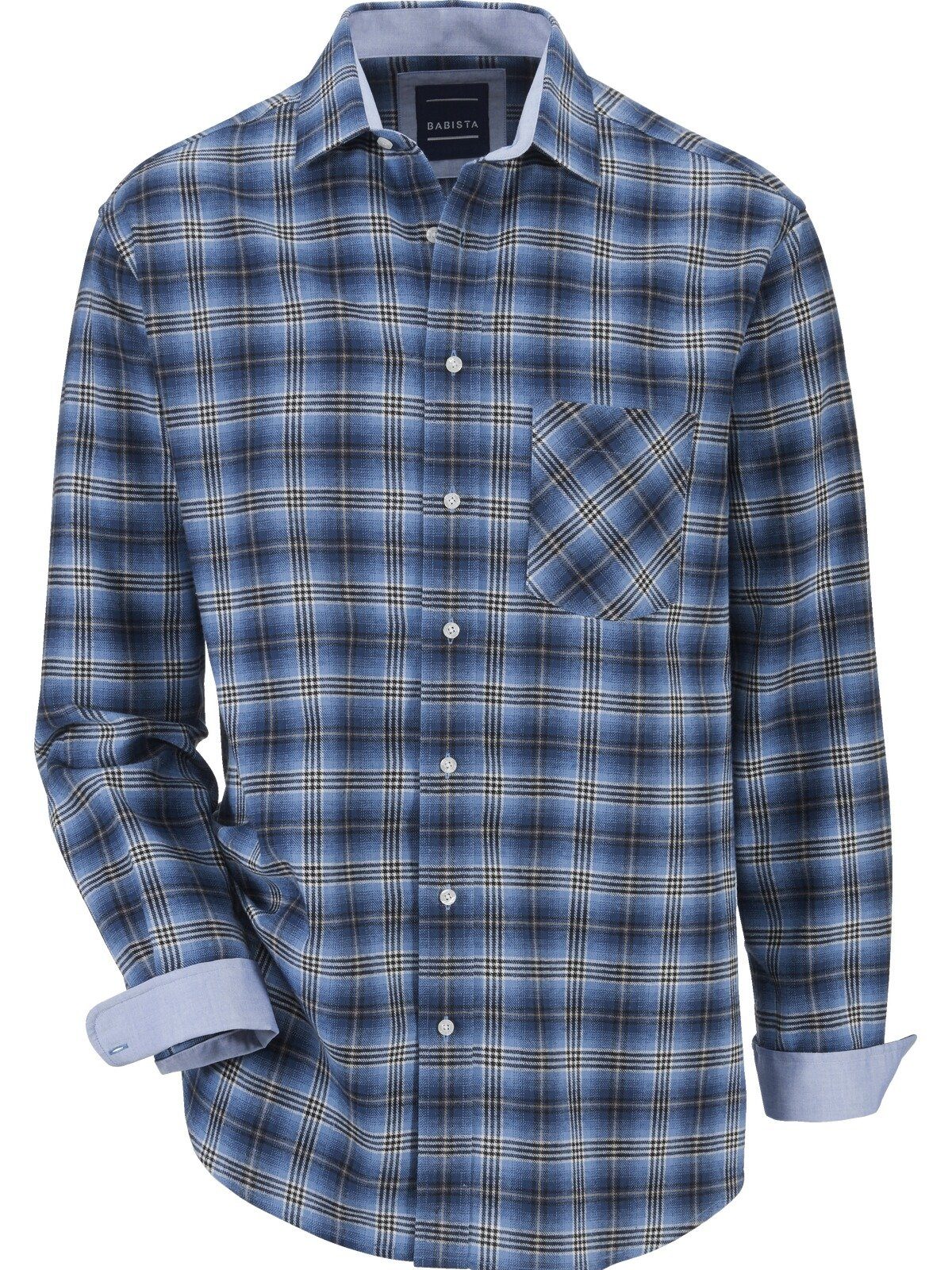 Babista Langarmhemd FLOREVERTI aus weichem Flanell