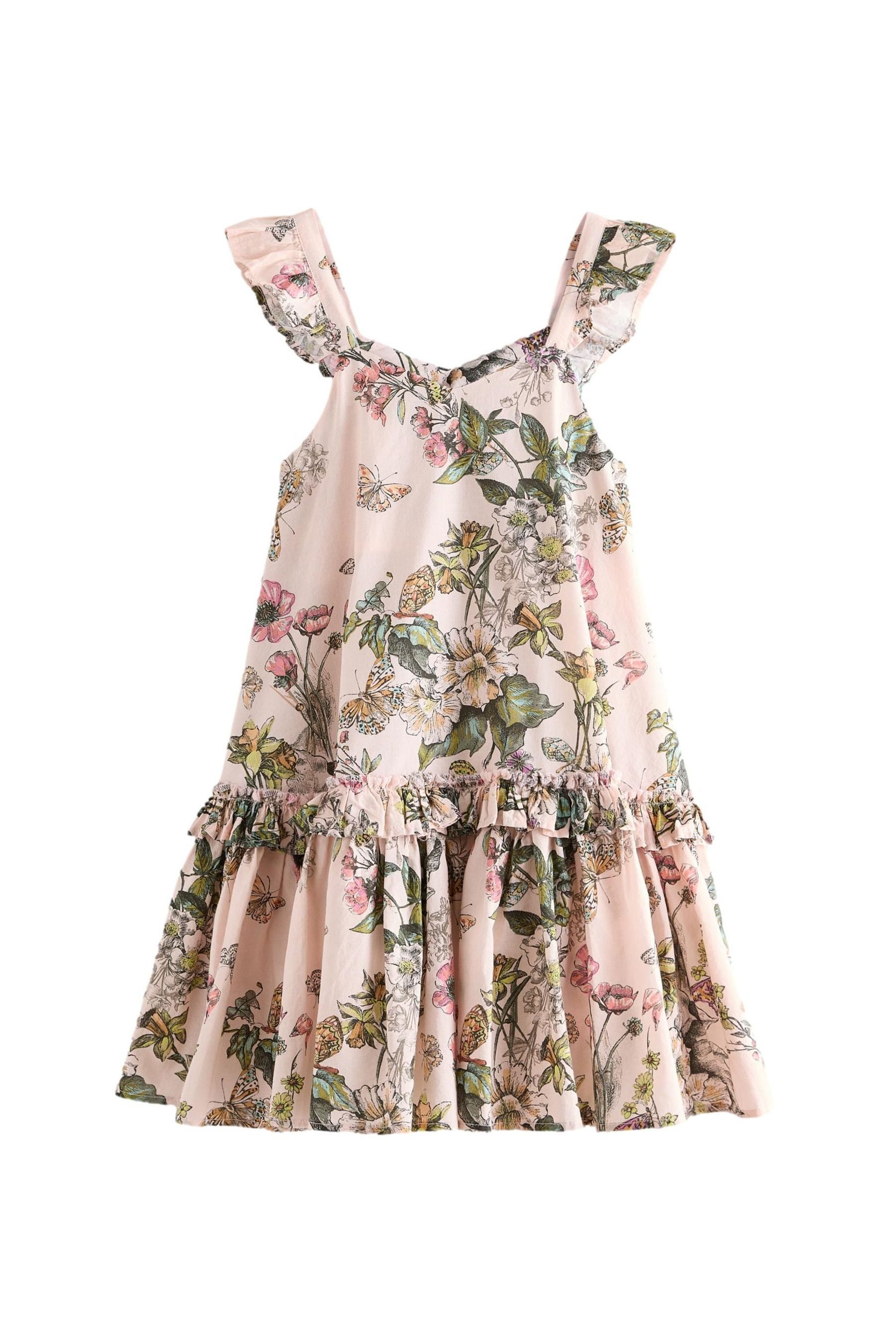 Next Sommerkleid Bedrucktes Sommerkleid aus 100 % günstig online kaufen
