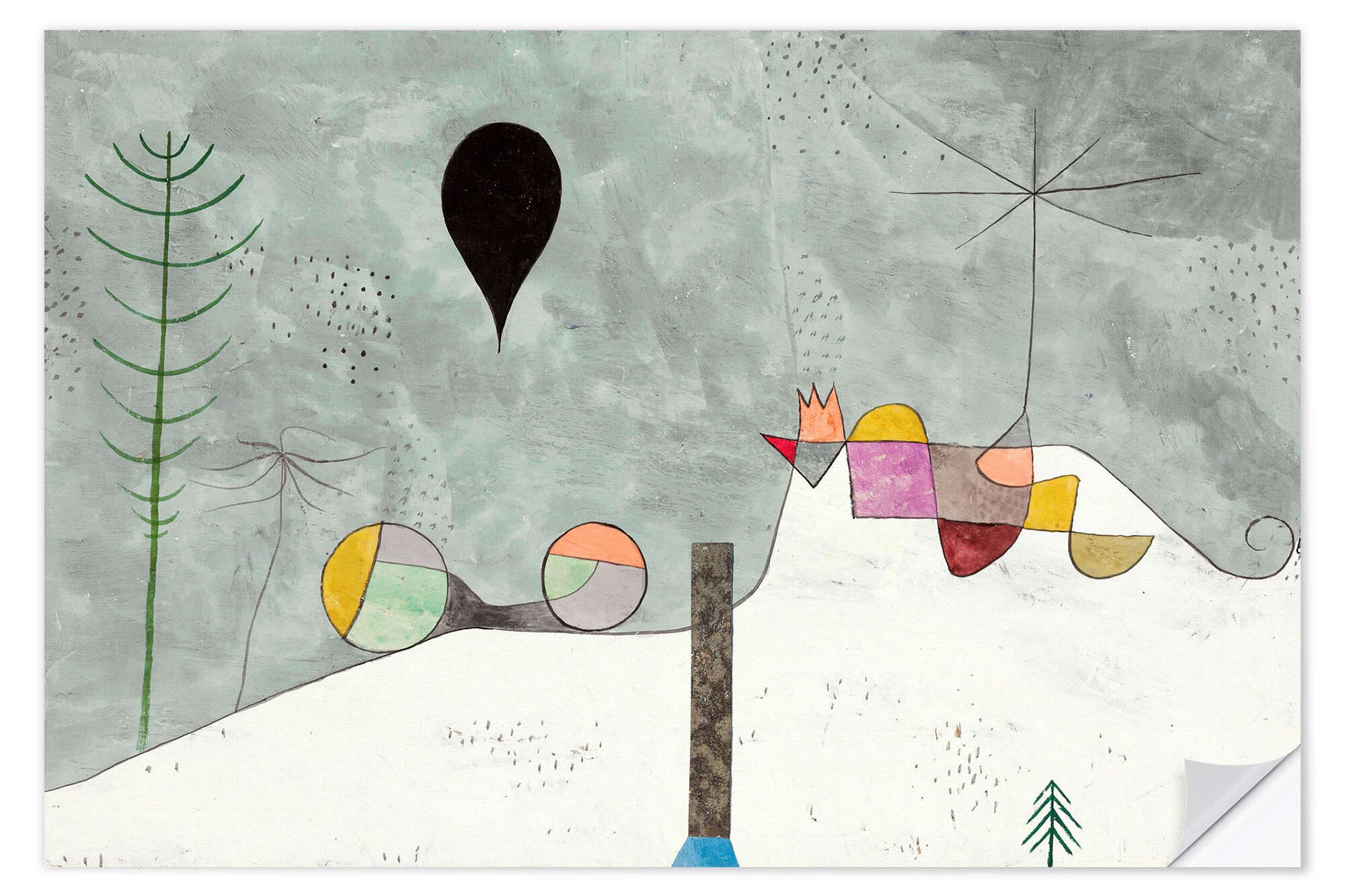 Wandfolie Paul Klee