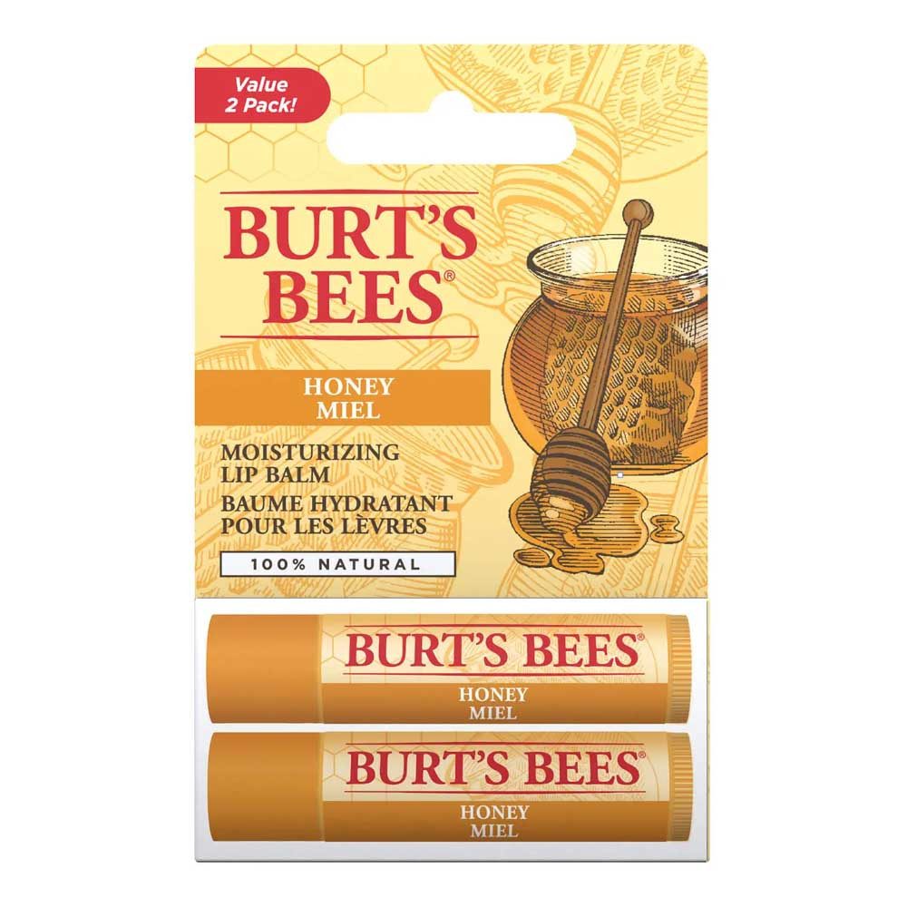 BURT'S BEES Lippenpflegestift Lip Balm Twinpack - Honey 2x4,25g