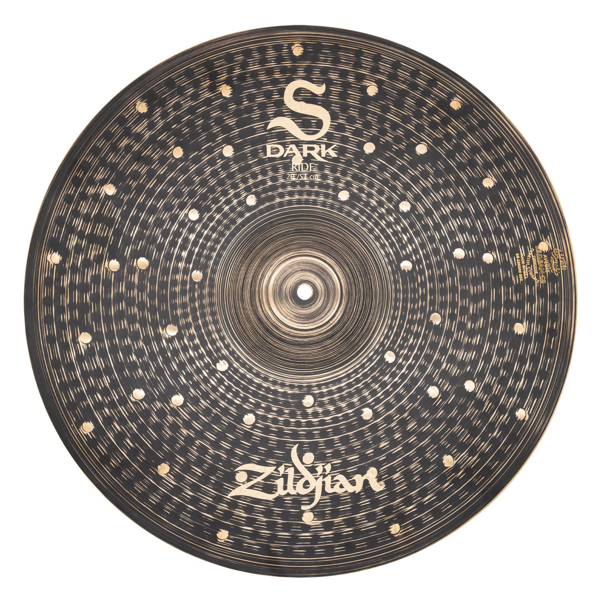 Zildjian Becken Zildjian Ride, S Family, 20", Dark Ride, brilliant