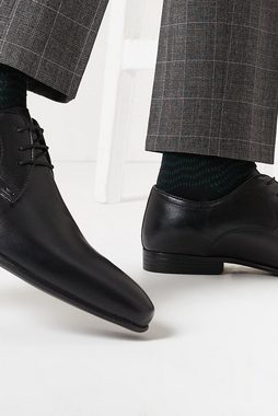 Next Unifarbene Derby-Schuhe aus Leder Schnürschuh (1-tlg)