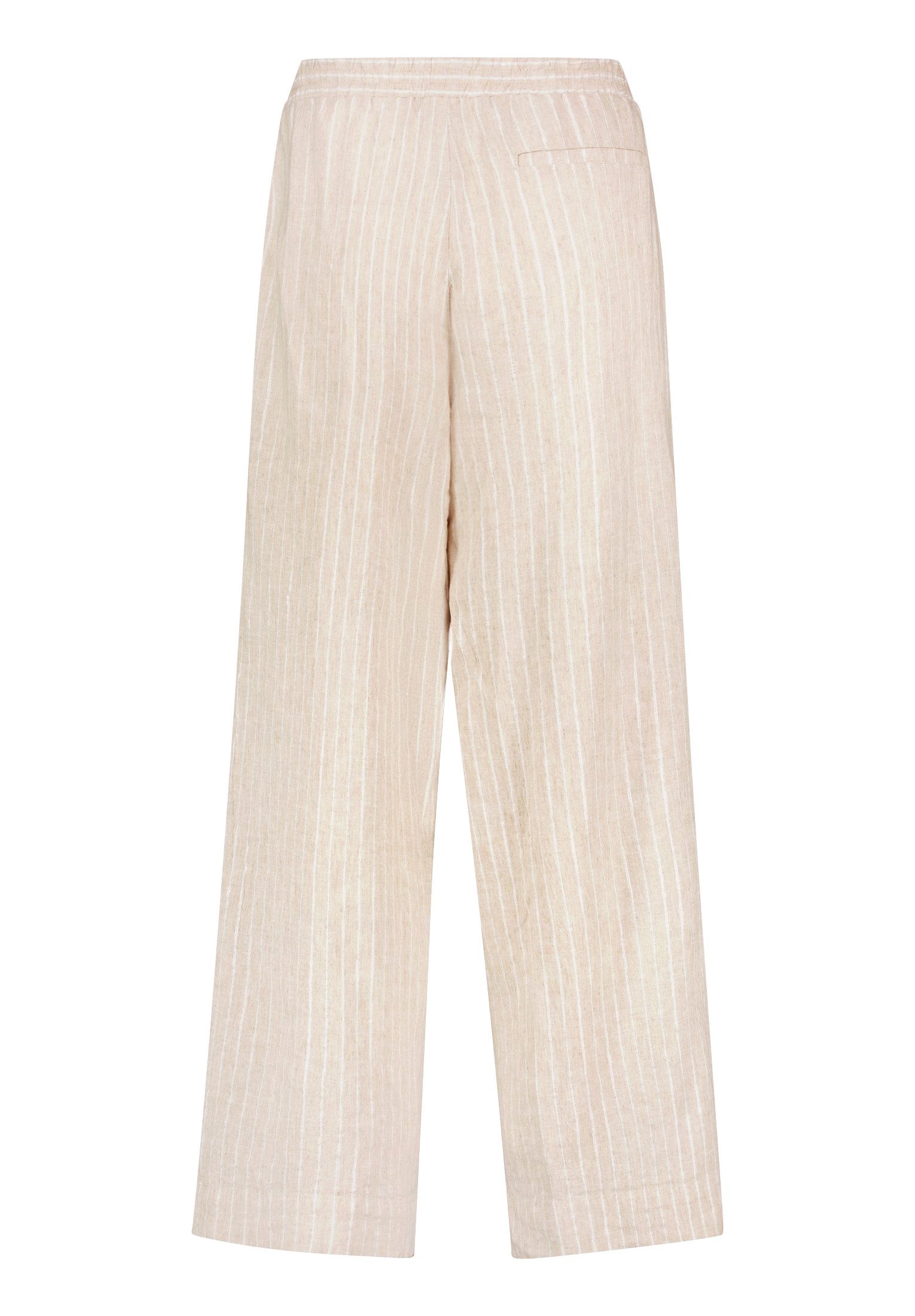 Cartoon Leinenhose Damen mit Taschen