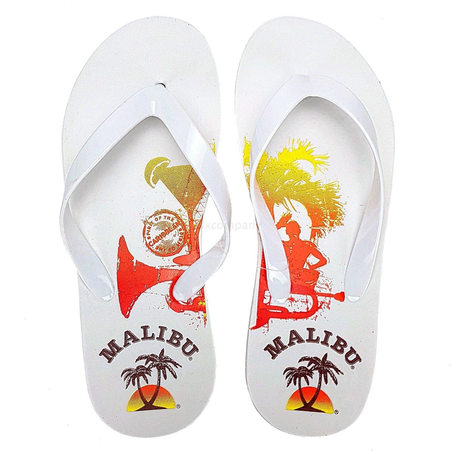 Flip Flop Malibu Flip Flops Шлепанцы weiß Badelatschen Schuhe 3x Шлепанцы