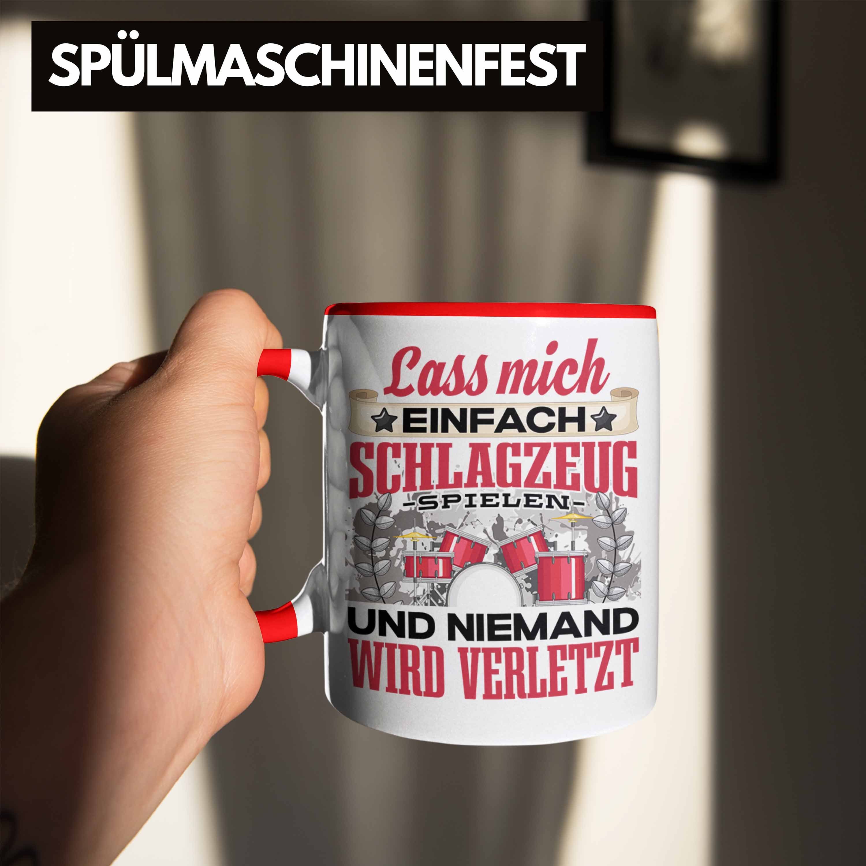 - Gesch Rot Schlagzeug-Spieler Spruch Geschenk Trendation Tasse Trendation Schlagzeug Tasse