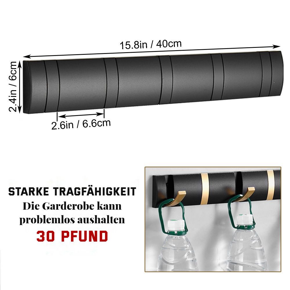 PRIISF Garderobenhaken Hakenleiste Garderobenhaken Wandhaken Kleiderhake Wa günstig online kaufen