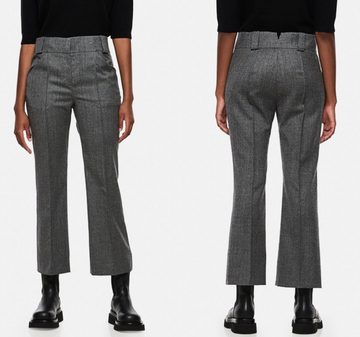 FENDI Stoffhose FENDI ICONIC TAILORED CROPPED FLARED SUIT PANTS TROUSERS ANZUG HOSE WO