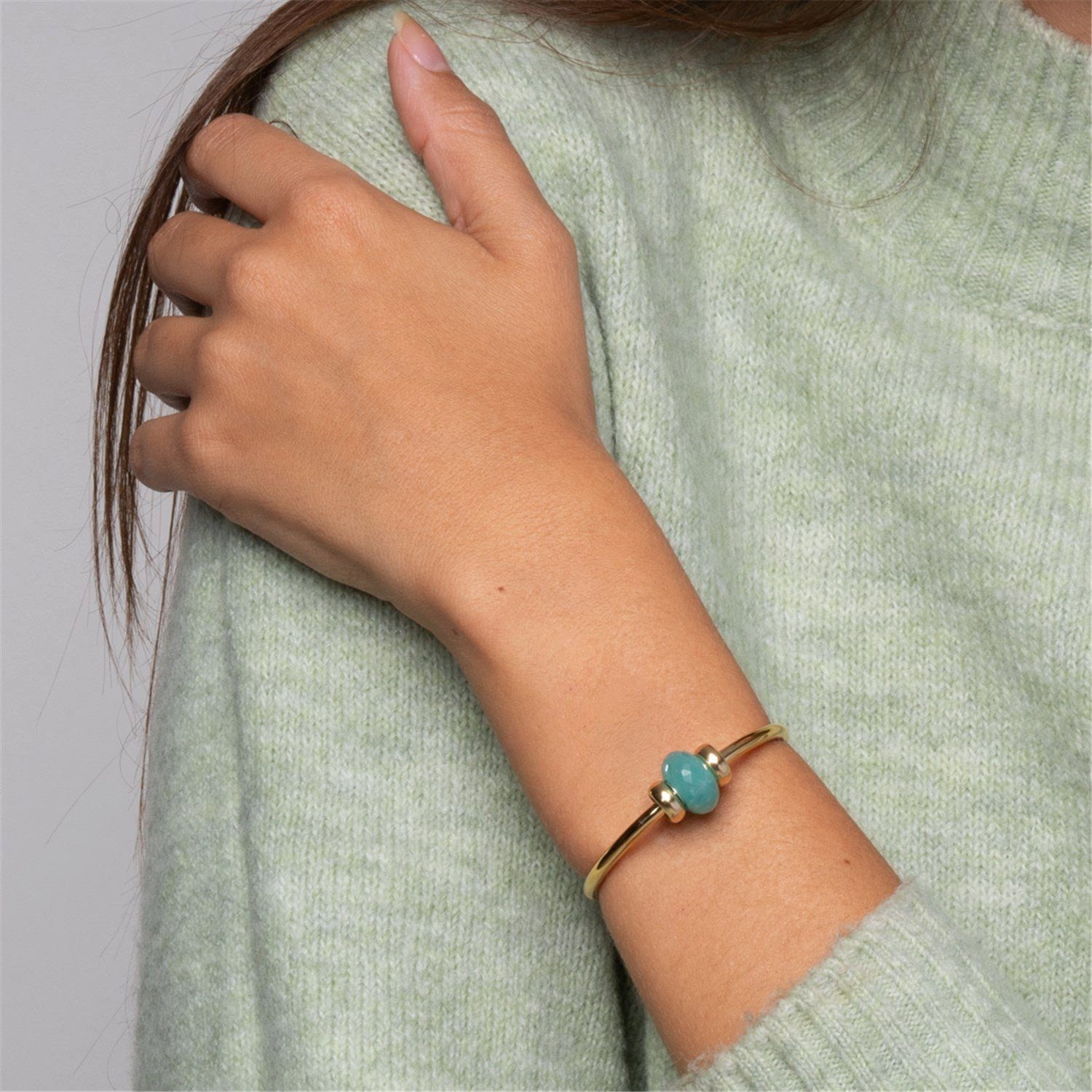 Trollbeads Bead Amazonit, TSTBE-20002