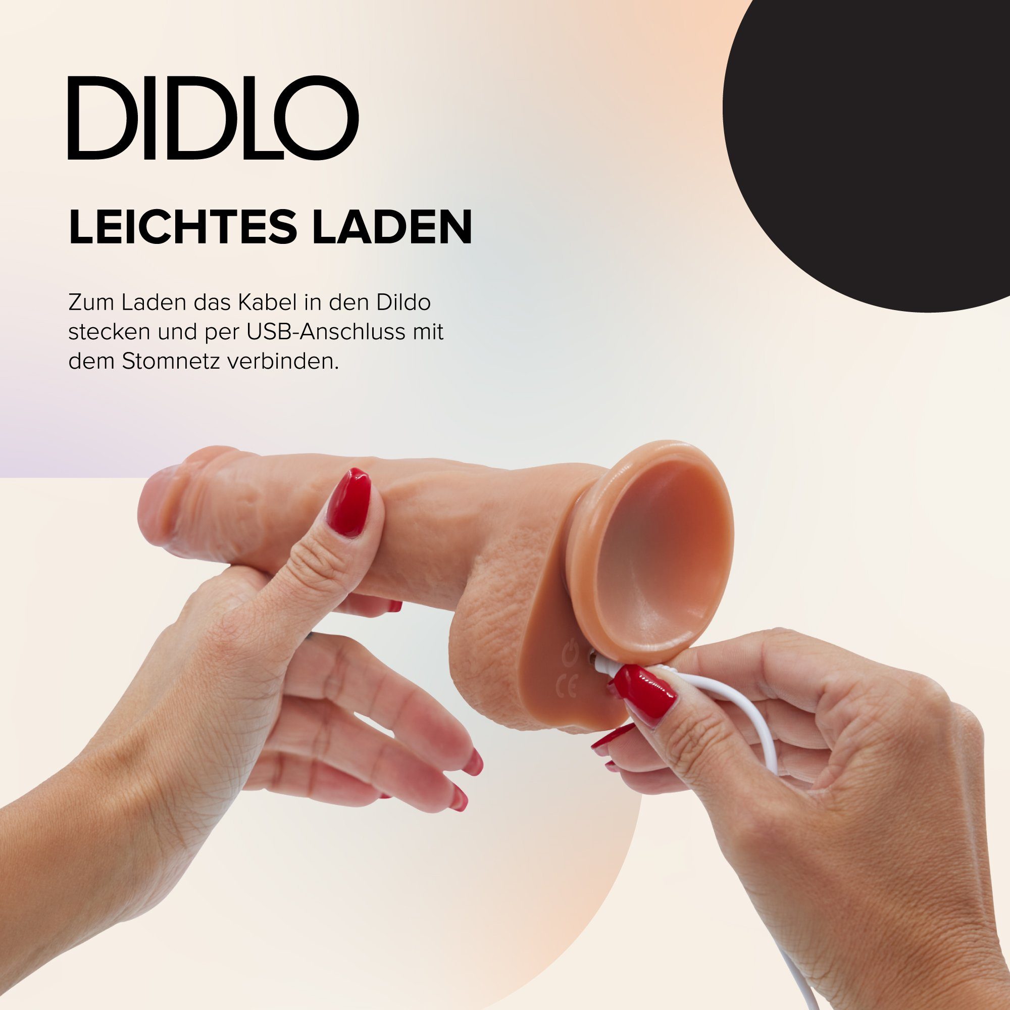 Dildo, extra Stoßfunktion mit starker DIDLO
