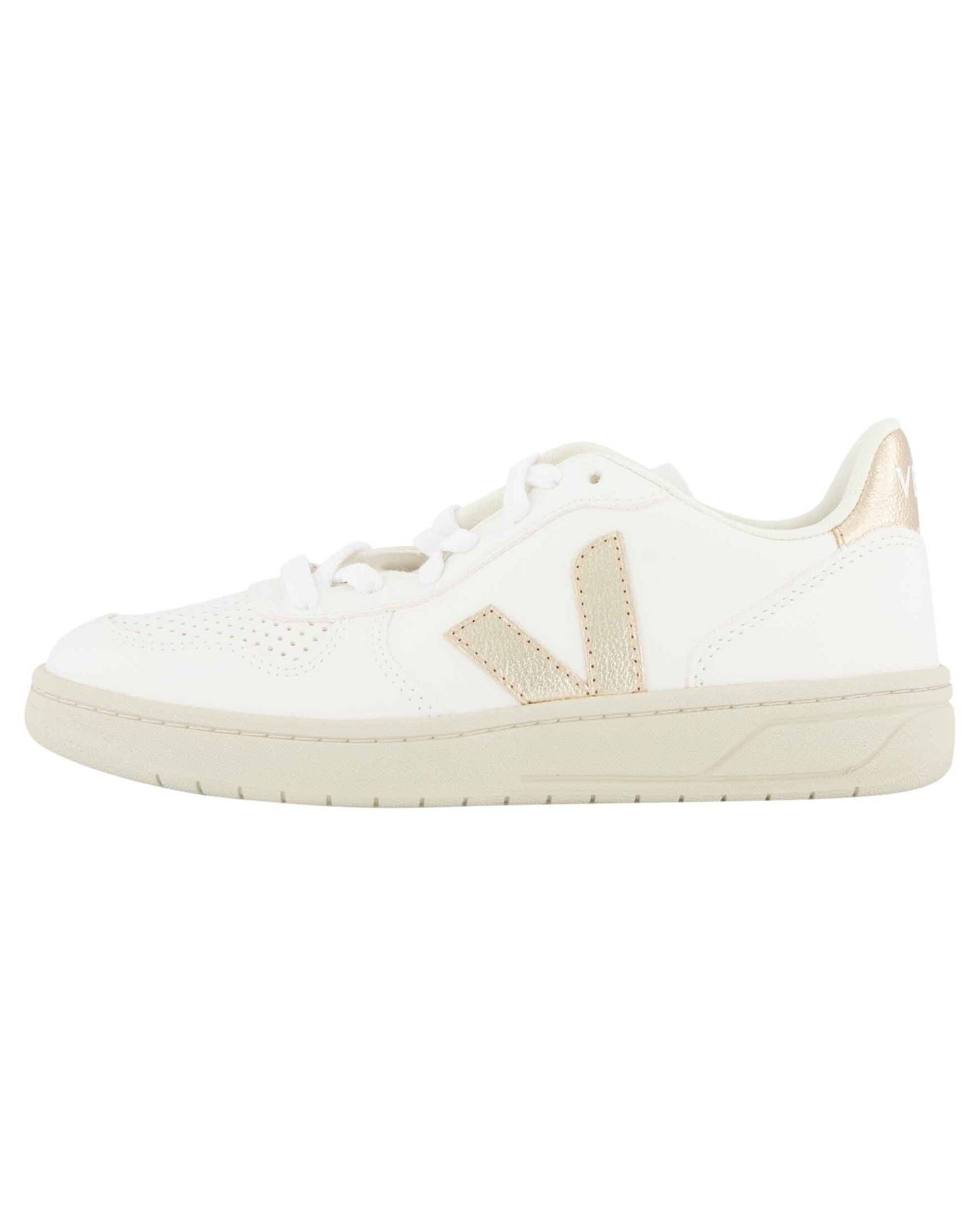 VEJA Damen Sneaker V-10 CHROMEFREE LEATHER Sneaker