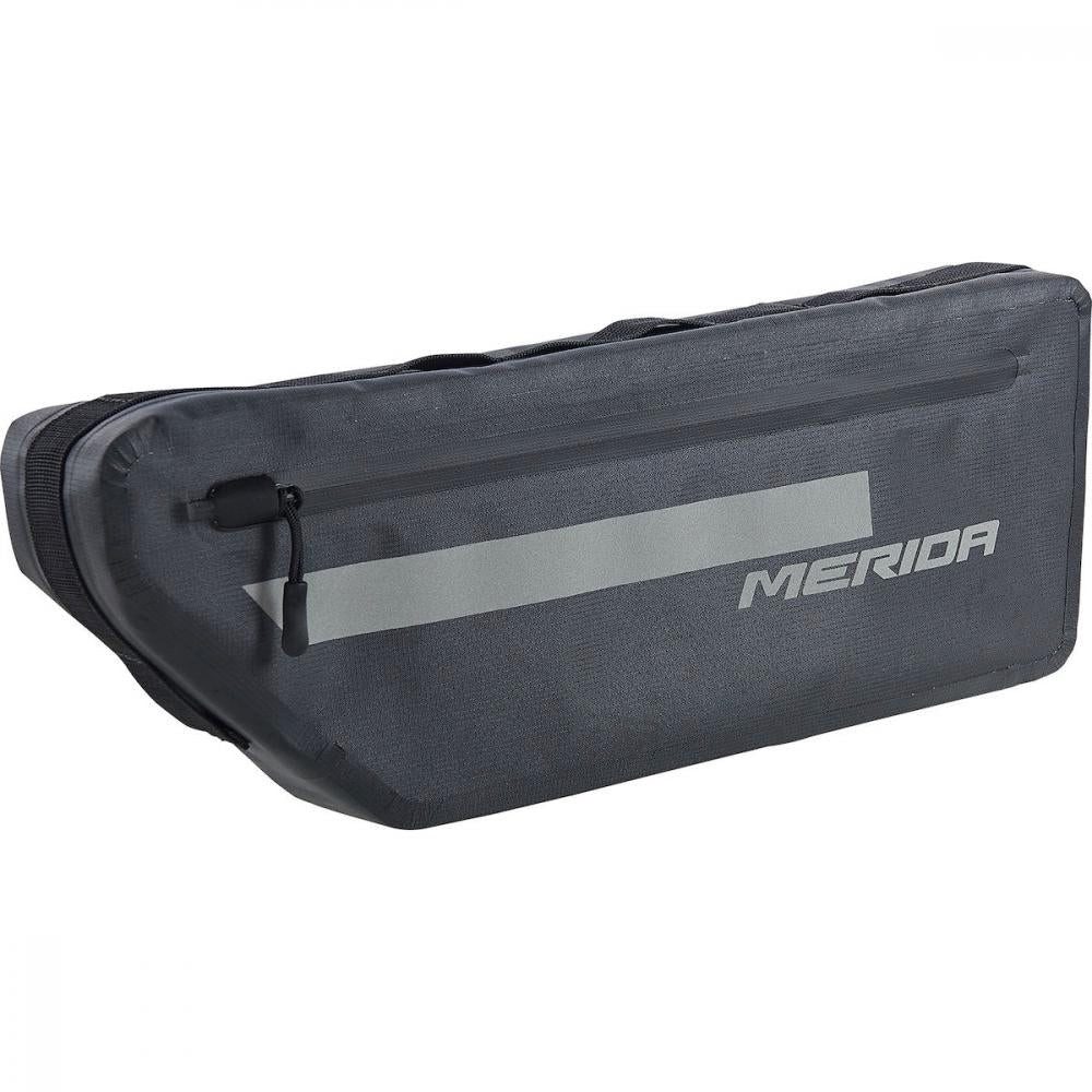 Fahrradtasche Merida Travel Bag M Rahmentasche Schwarz - Wasserdichte Bikepacking Ta