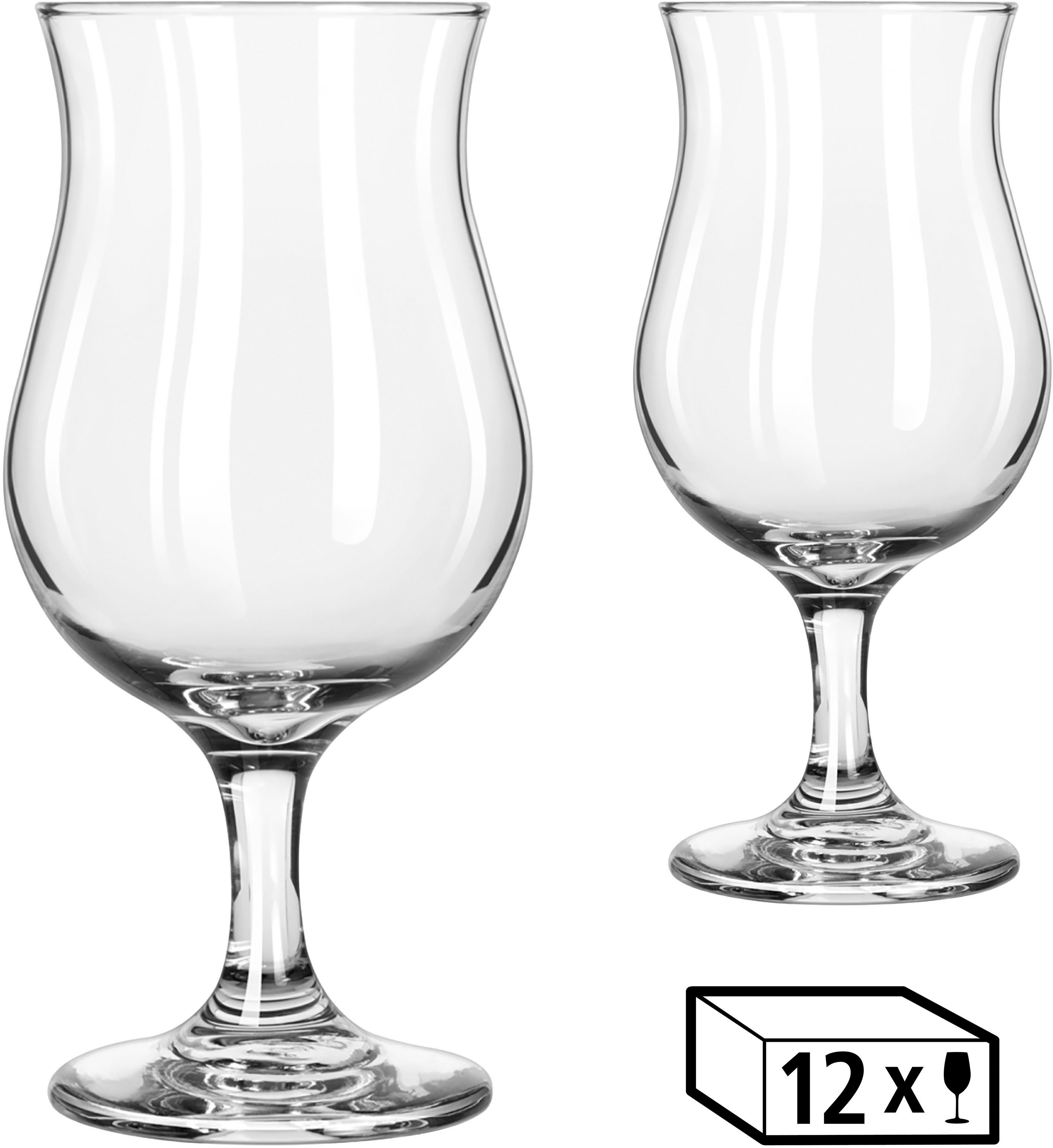 LIBBEY Cocktailglas Libbey Poco Grande Glas 12er Set -EMBASSY-, 12-tlg., Glas, hochwertig verarbeitet, im modernen Design