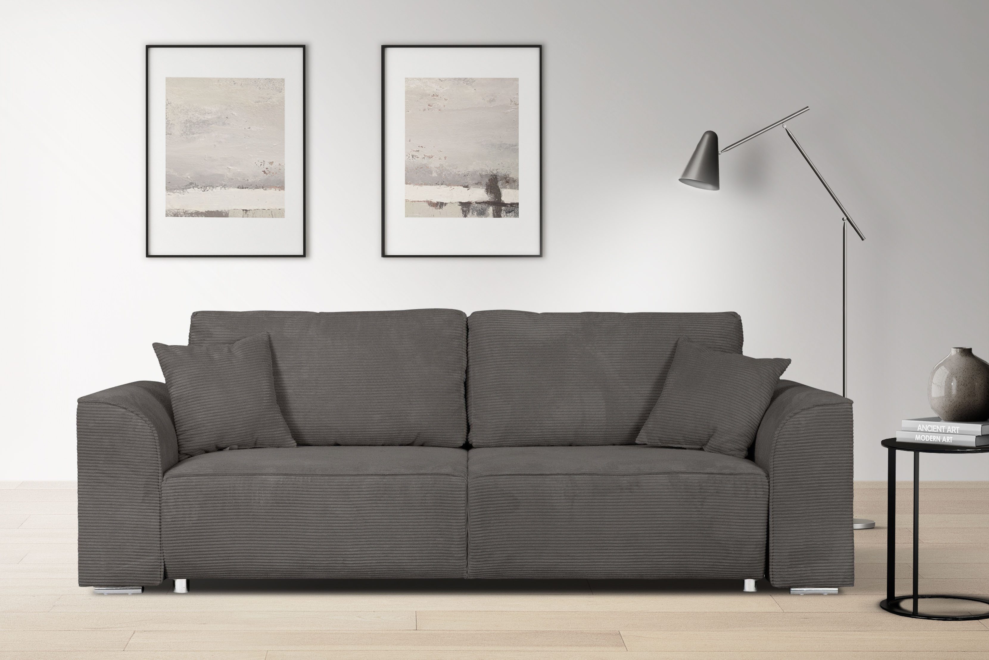 OTTO home 3-Sitzer "BEATRICE auch als Schlafsofa mit Bettkasten, B/T/H 250/ günstig online kaufen