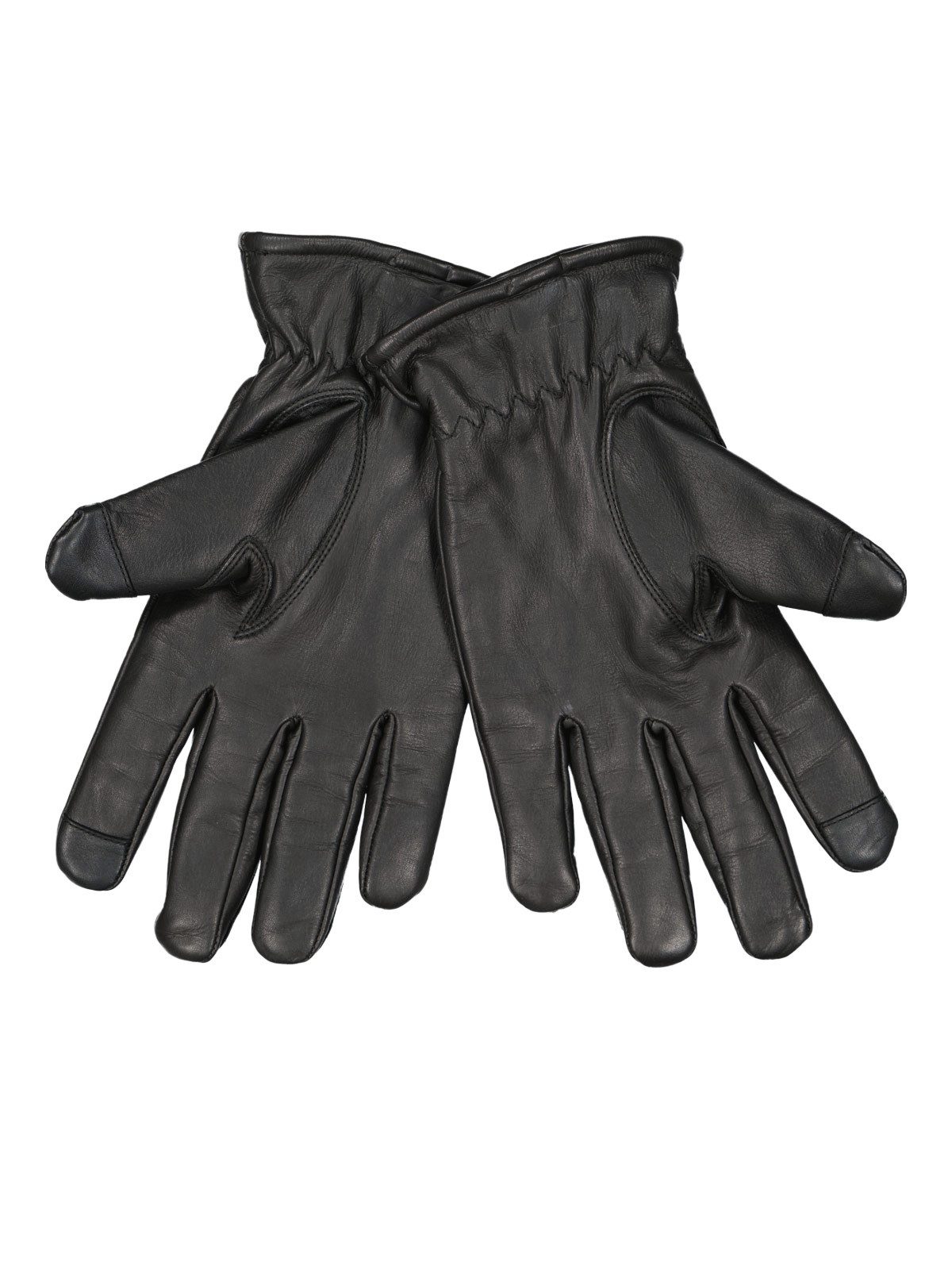 Engbers Lederhandschuhe Herren Handschuhe aus Leder, Schwarz günstig online kaufen