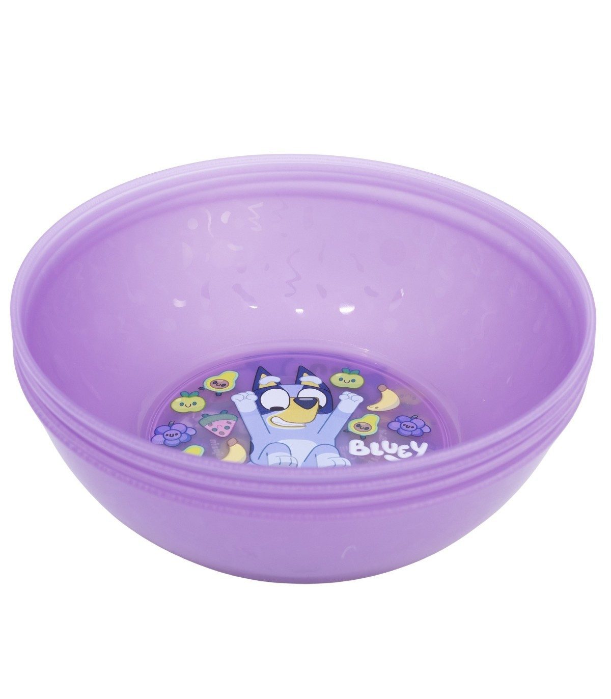 Bluey Brotschale Set 4 teilig Polypropylen für Zuhause Kindergarten und Ausflug, (Spar-Set)