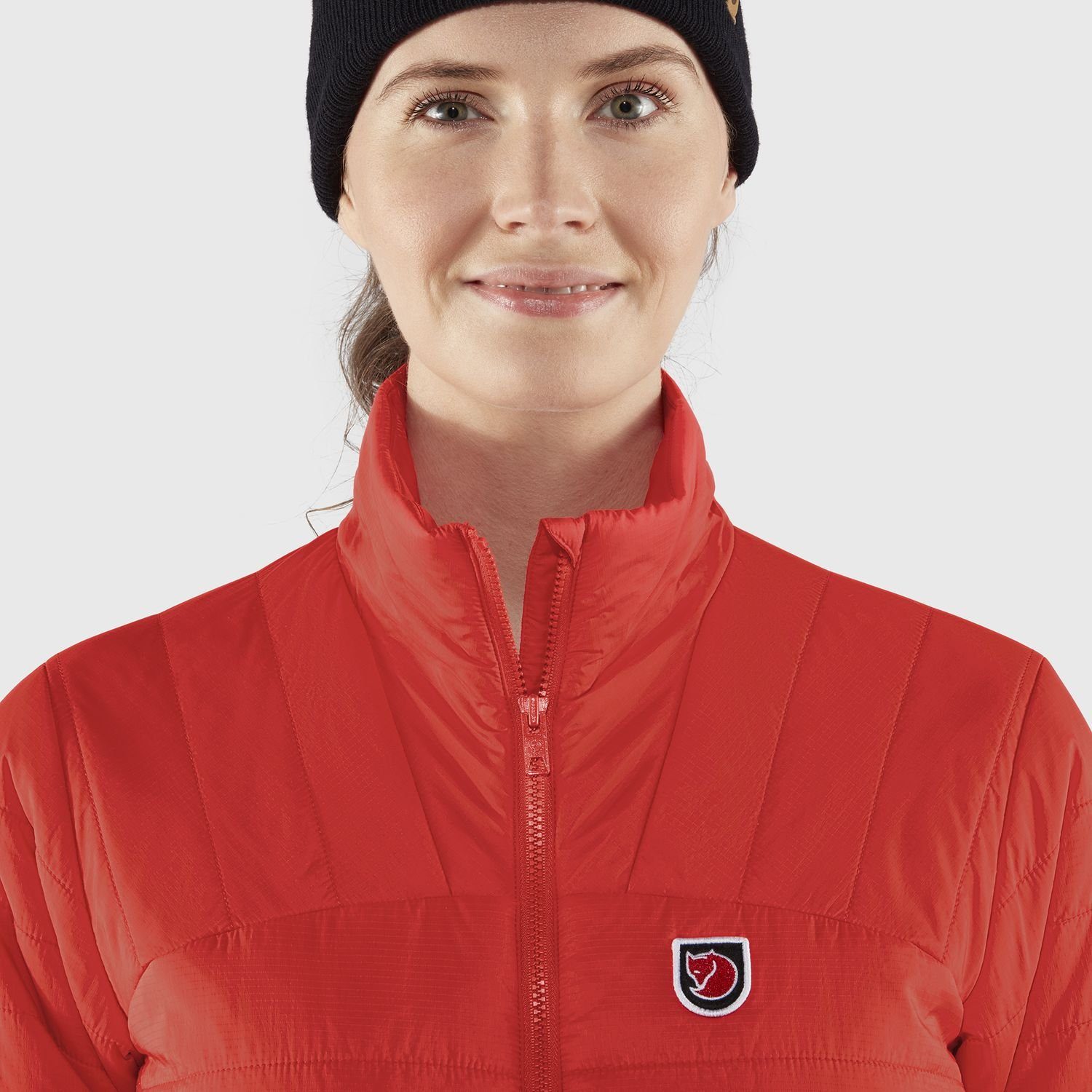 Fjällräven Red Fjällräven Anorak Jacket W True Expedition Damen X-lätt Outdoorjacke