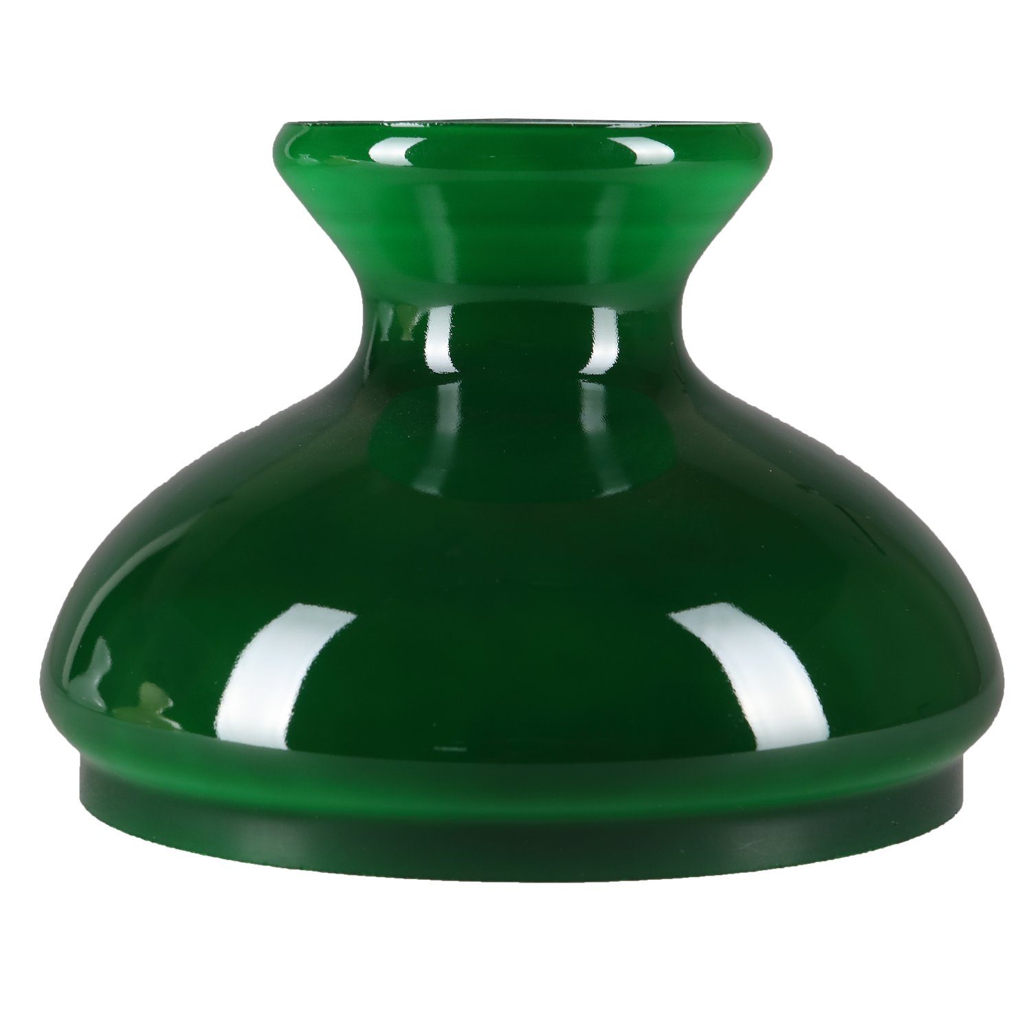 Home4Living Lampenschirm Petroleumglas Lampenglas Ersatzglas Ø185mm Opalglas rund, Dekorativ