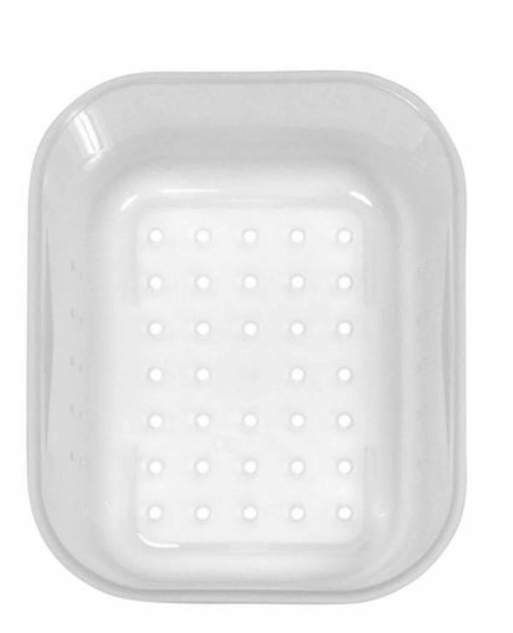 Blanco Einbauspüle BLANCO Resteschale CRON 6 S aus Kunststoff in tranzulent weiß