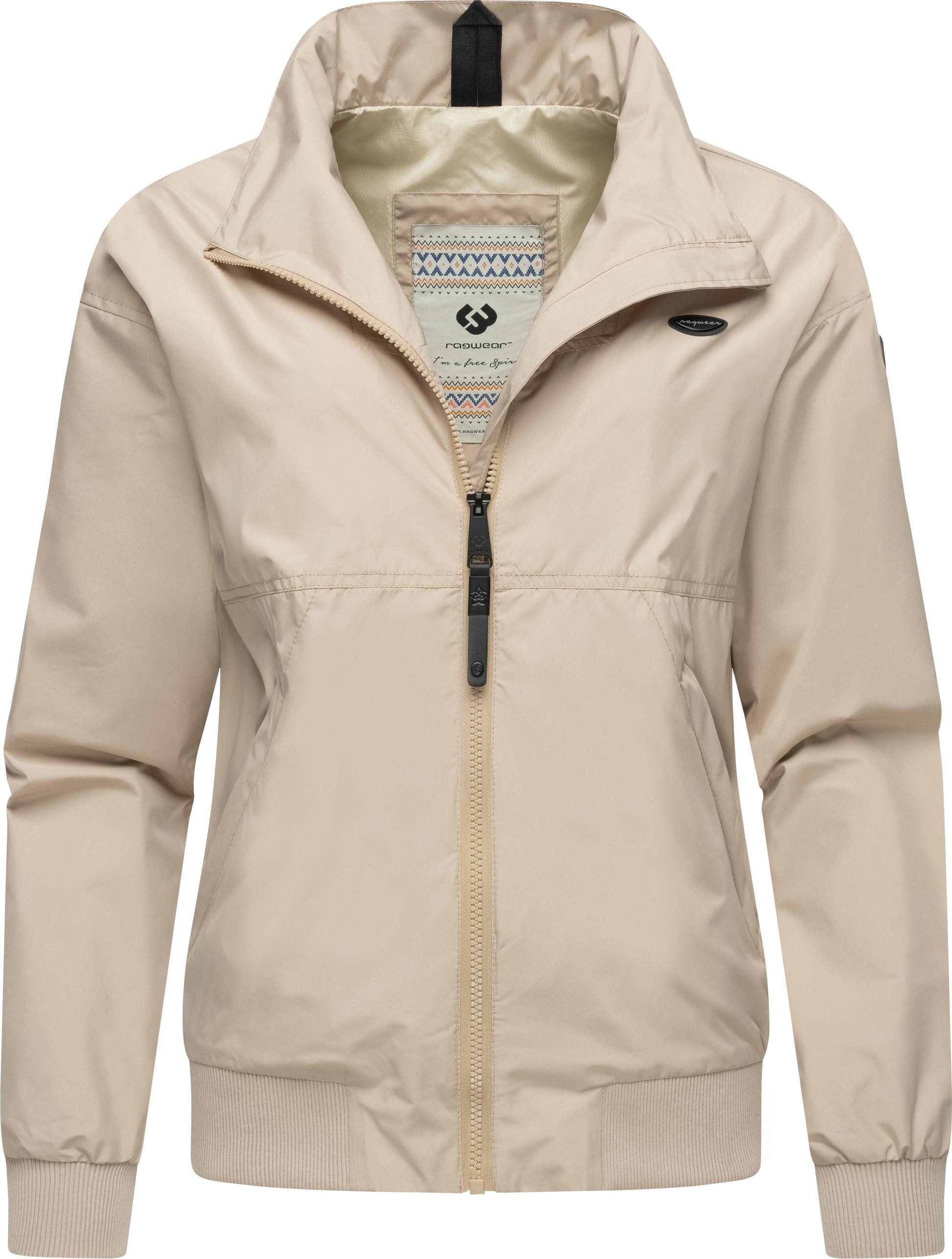 Ragwear Outdoorjacke Goona stylische, wasserdichte Übergangsjacke mit hohem Kragen – Bild 4 von 5