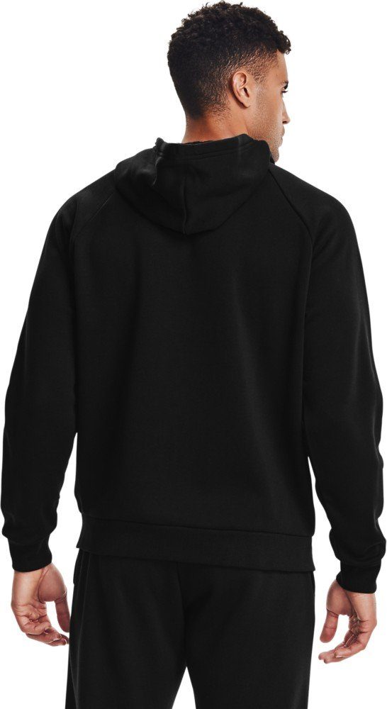 Zip UA Fleece Under Hoodie mit Fleecejacke Armour® Rival durchgehendem Black 001