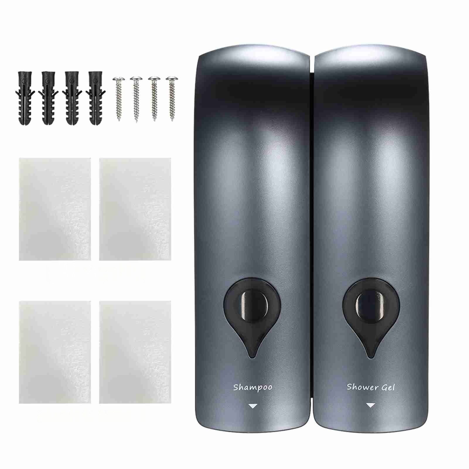 cocosity Seifenspender Manueller Seifenspender mit Doppelkopf zur Wandmonta günstig online kaufen