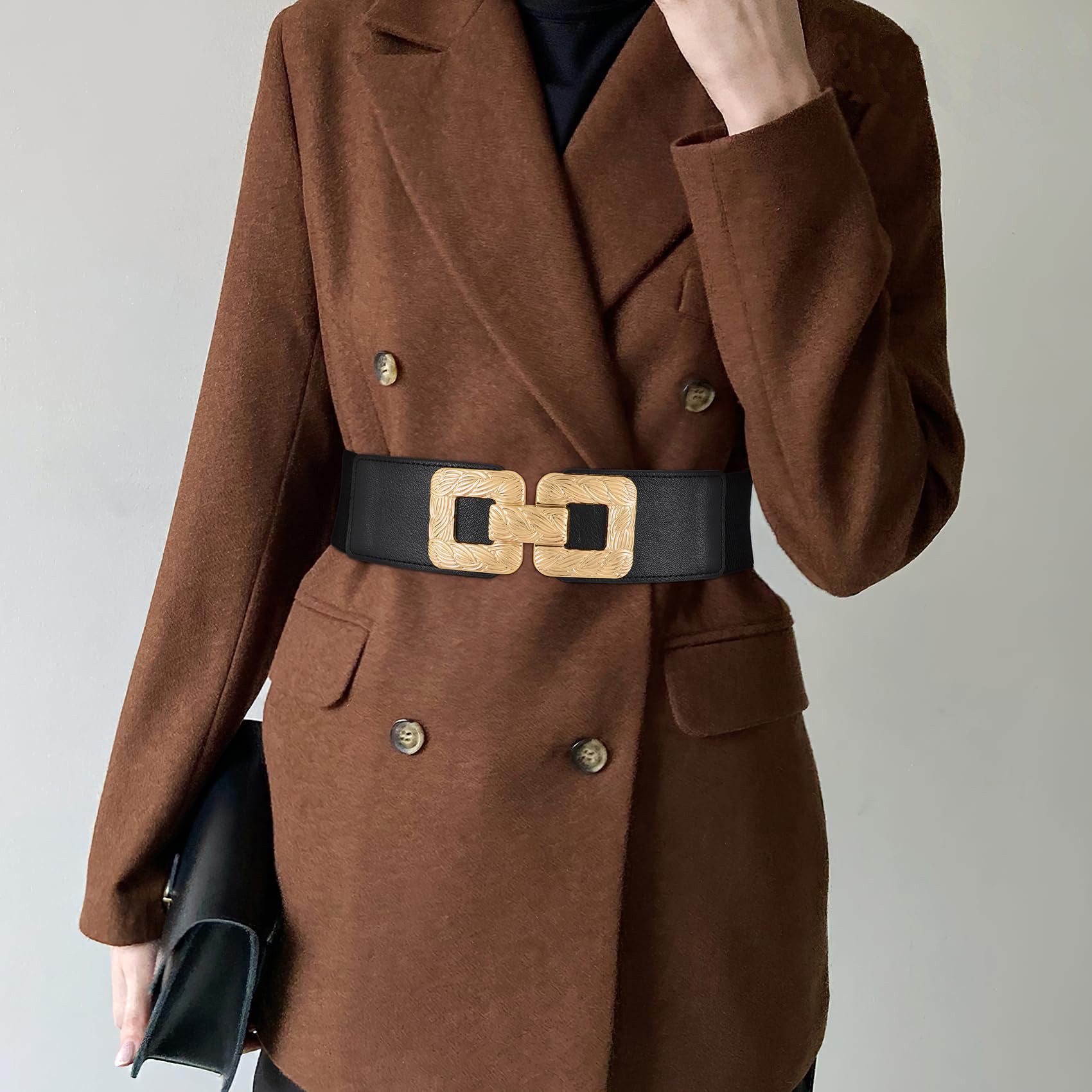 Coonoor Taillengürtel Damen Breiter Elastischer Taillengürtel Vintage Stret günstig online kaufen