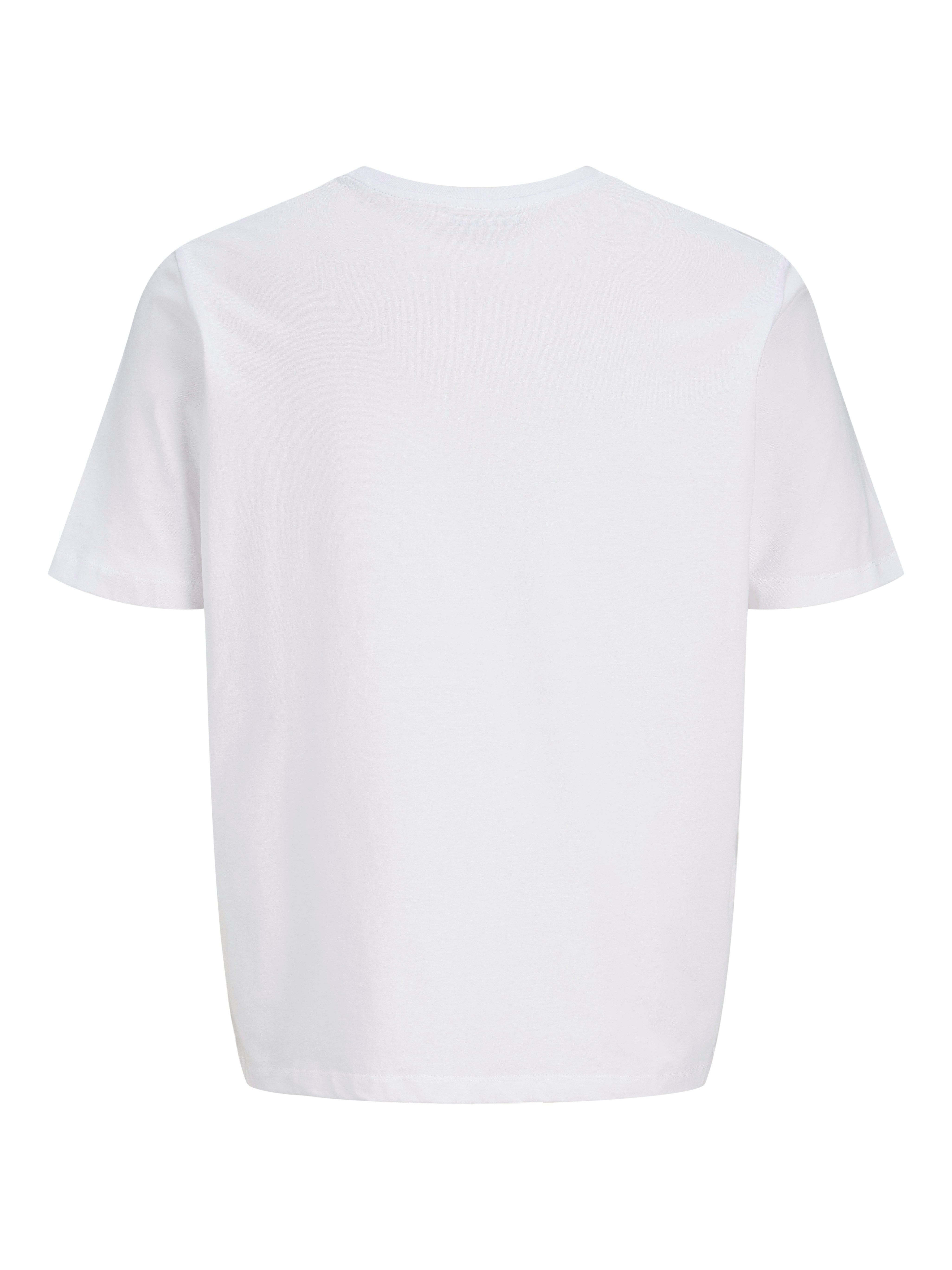 Jack & Jones Rundhalsshirt JJHONOLULU SHAPE TEE SS CREW NECK Baumwolle, reg günstig online kaufen