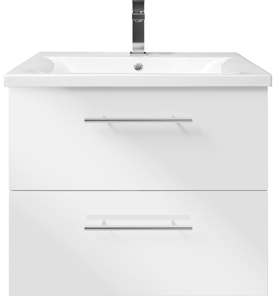 welltime Waschtisch BAJA, Badmöbel inkl. Keramikwaschbecken, Breite 60cm günstig online kaufen