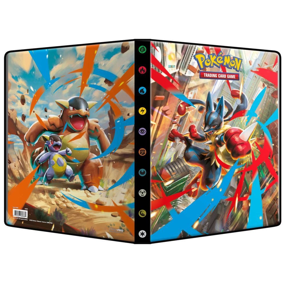 POKÉMON Sammelkarte Mega-Lucario & Mega-Kangama Sammel-Album A4 für 252 Karten Pokemon