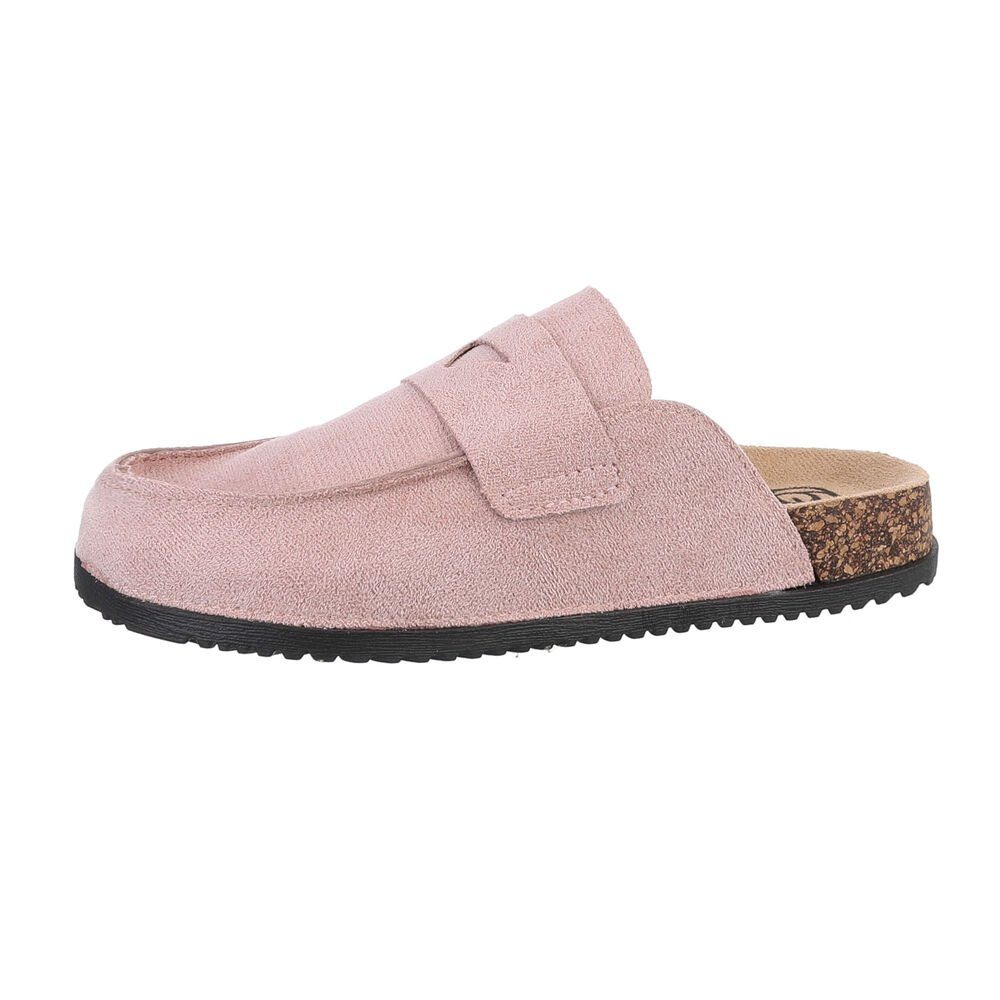 Ital-Design Damen Mules Freizeit Pantolette (85697929) Flach Pantoletten in günstig online kaufen