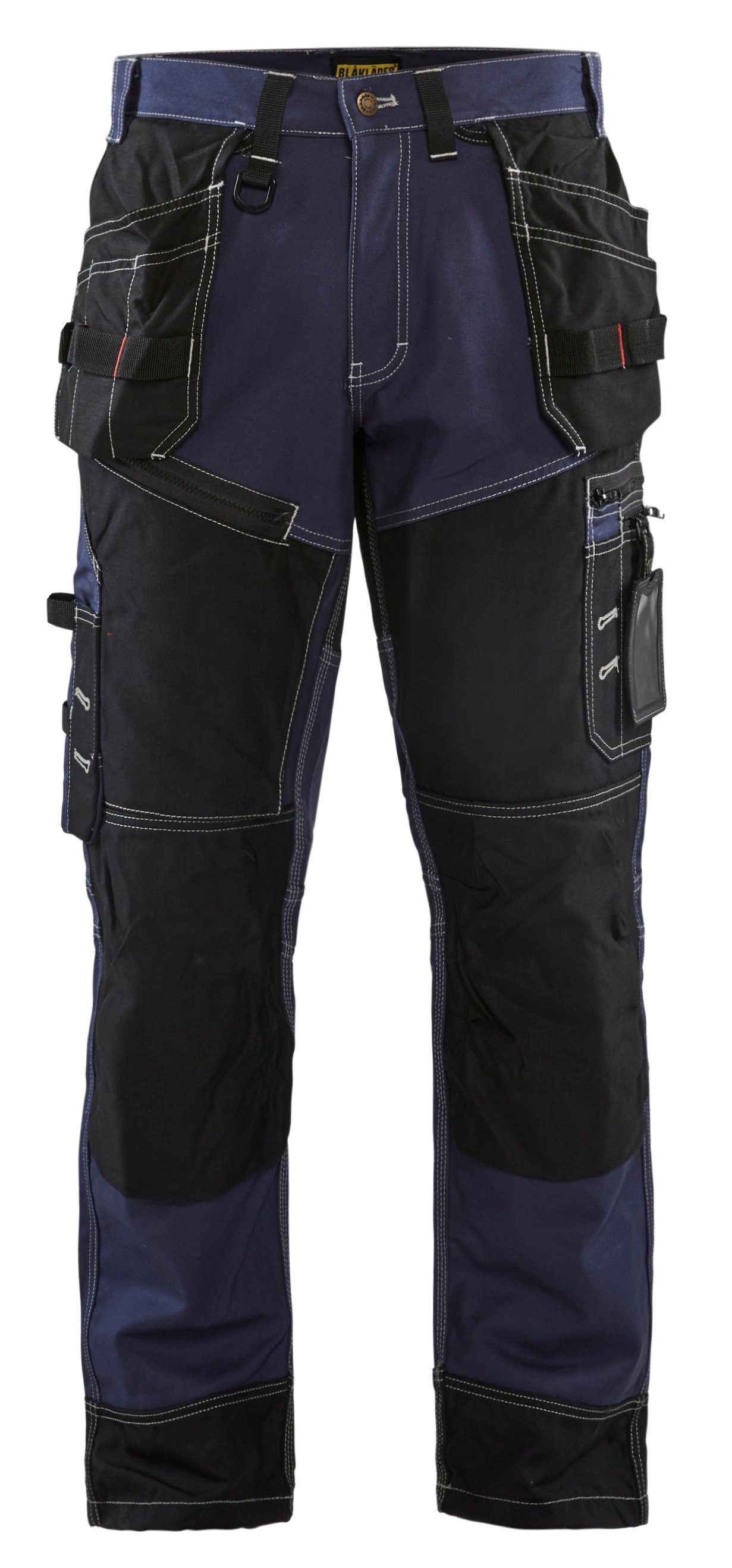 X1500 marineblau/schwarz (1-tlg) Handwerker Arbeitsbundhose Arbeitshose BLÅKLADER