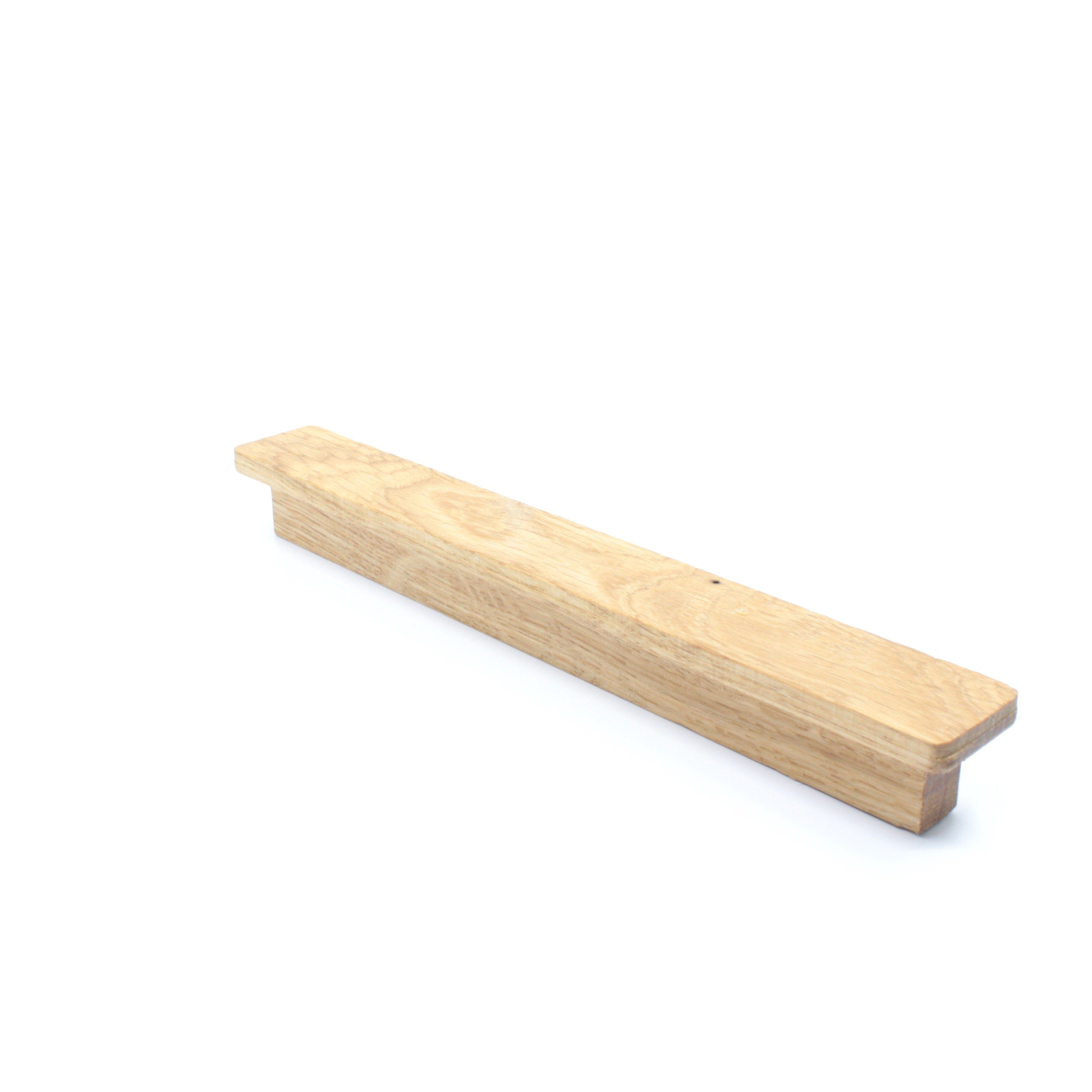 ekengriep Möbelgriff 223, Holz Möbelgriff aus Eiche für Küche, IKEA Schrank, Schubladen usw.