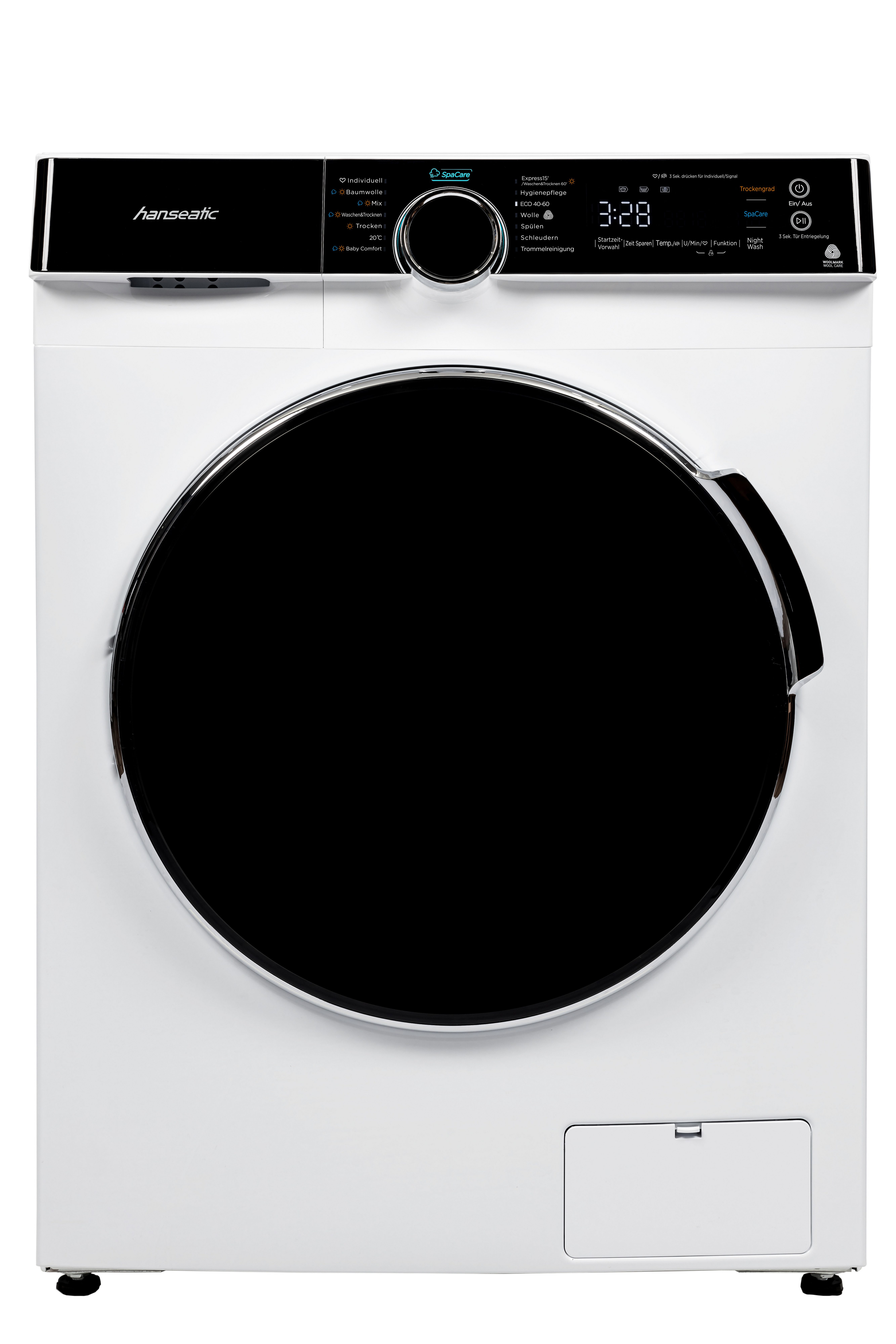 Hanseatic Waschtrockner HWDK86AD, 8 kg, 6 kg, 1400 U/min