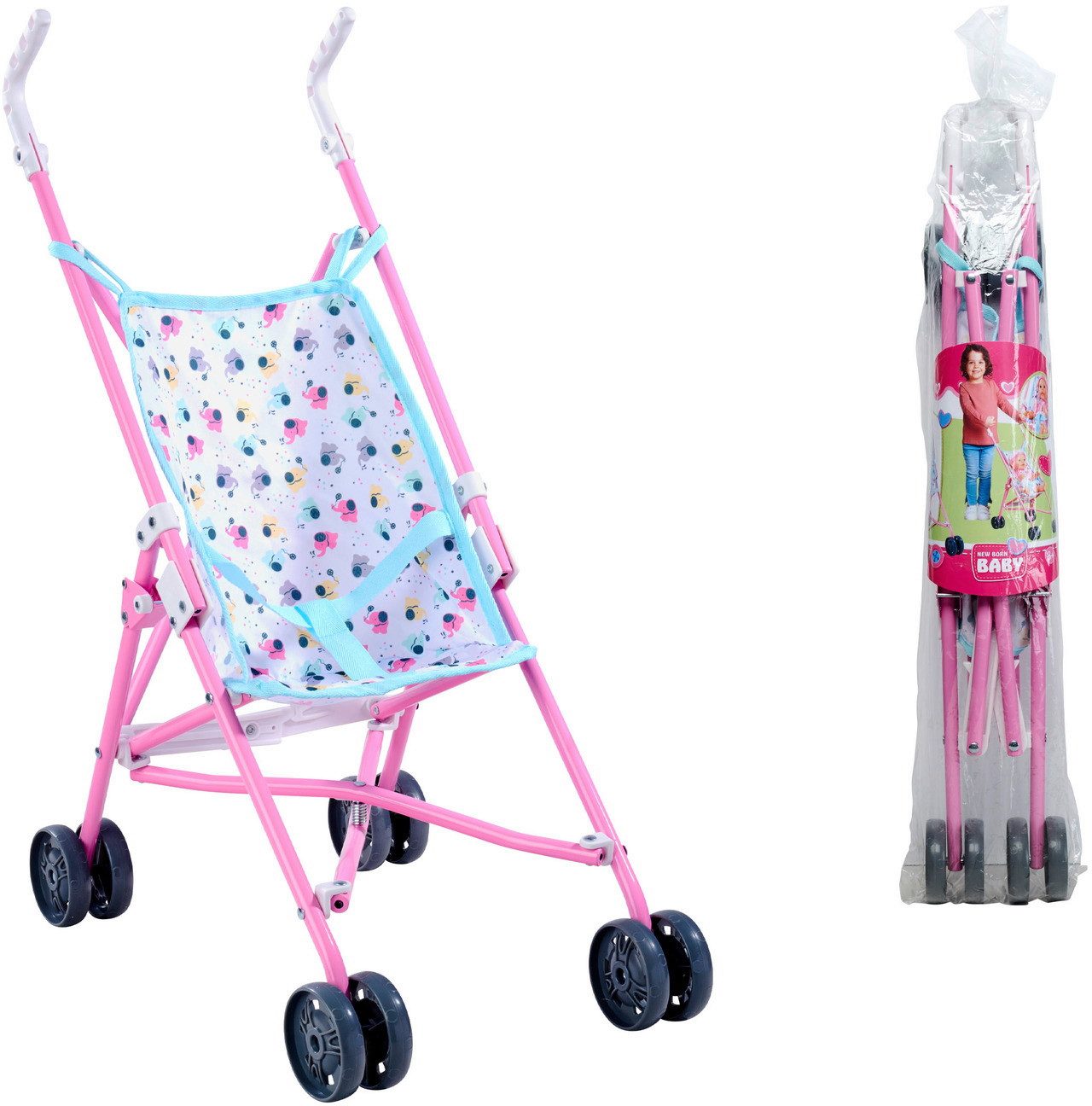 Puppenbuggy Puppe Zubehör New Born Baby Puppenbuggy für alle Puppen 105520516