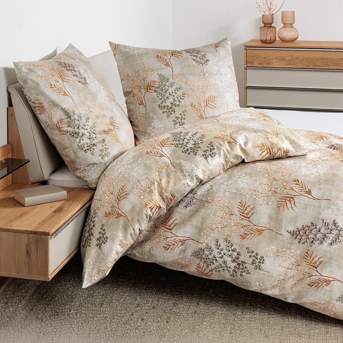 Janine Bettwäsche, Mako Satin, 2 teilig günstig online kaufen