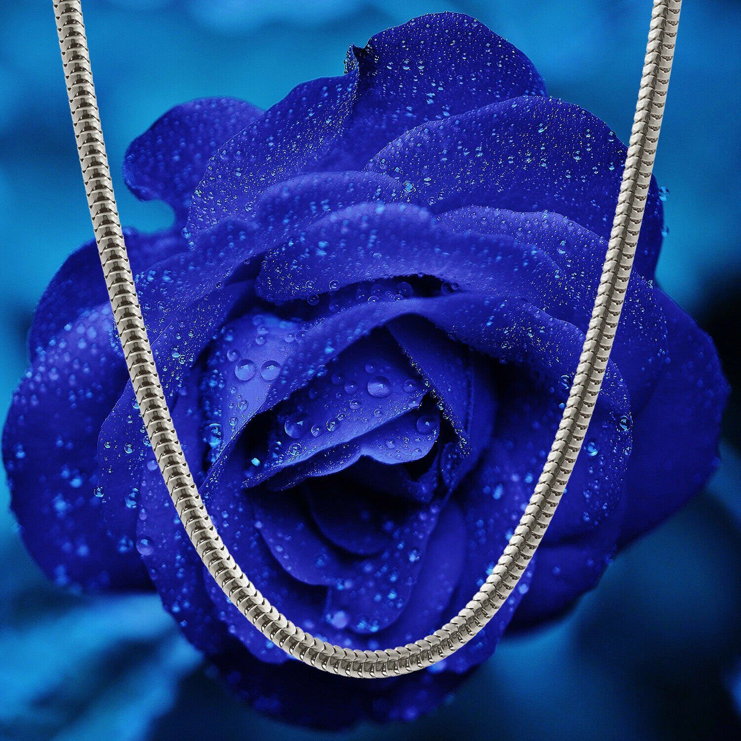 HOPLO Silberkette Silberkette Schlangenkette rund Breite 0,9 mm Länge 40 cm günstig online kaufen