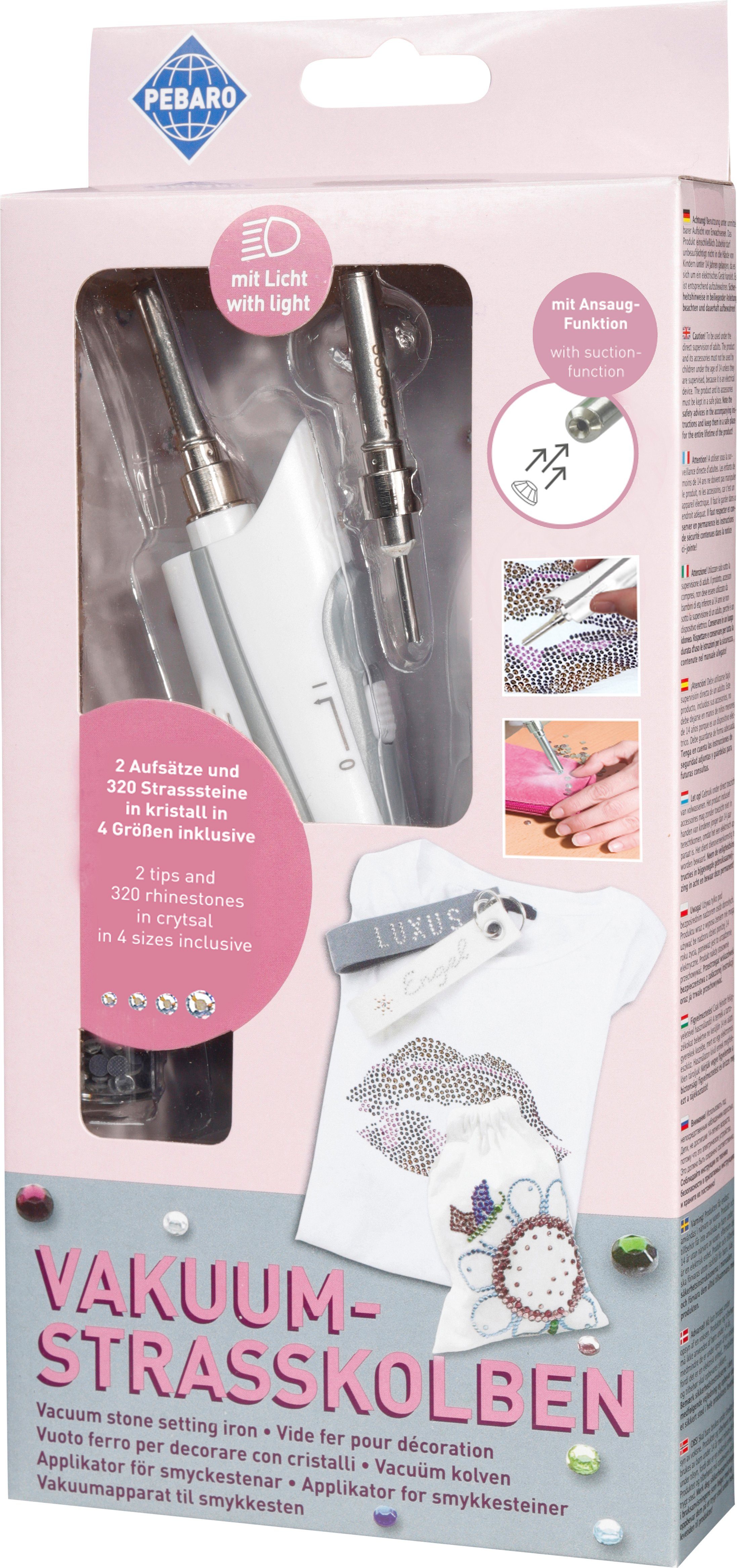 Pebaro Kreativset Vakuum-Strasskolben-Set, 0250VAK