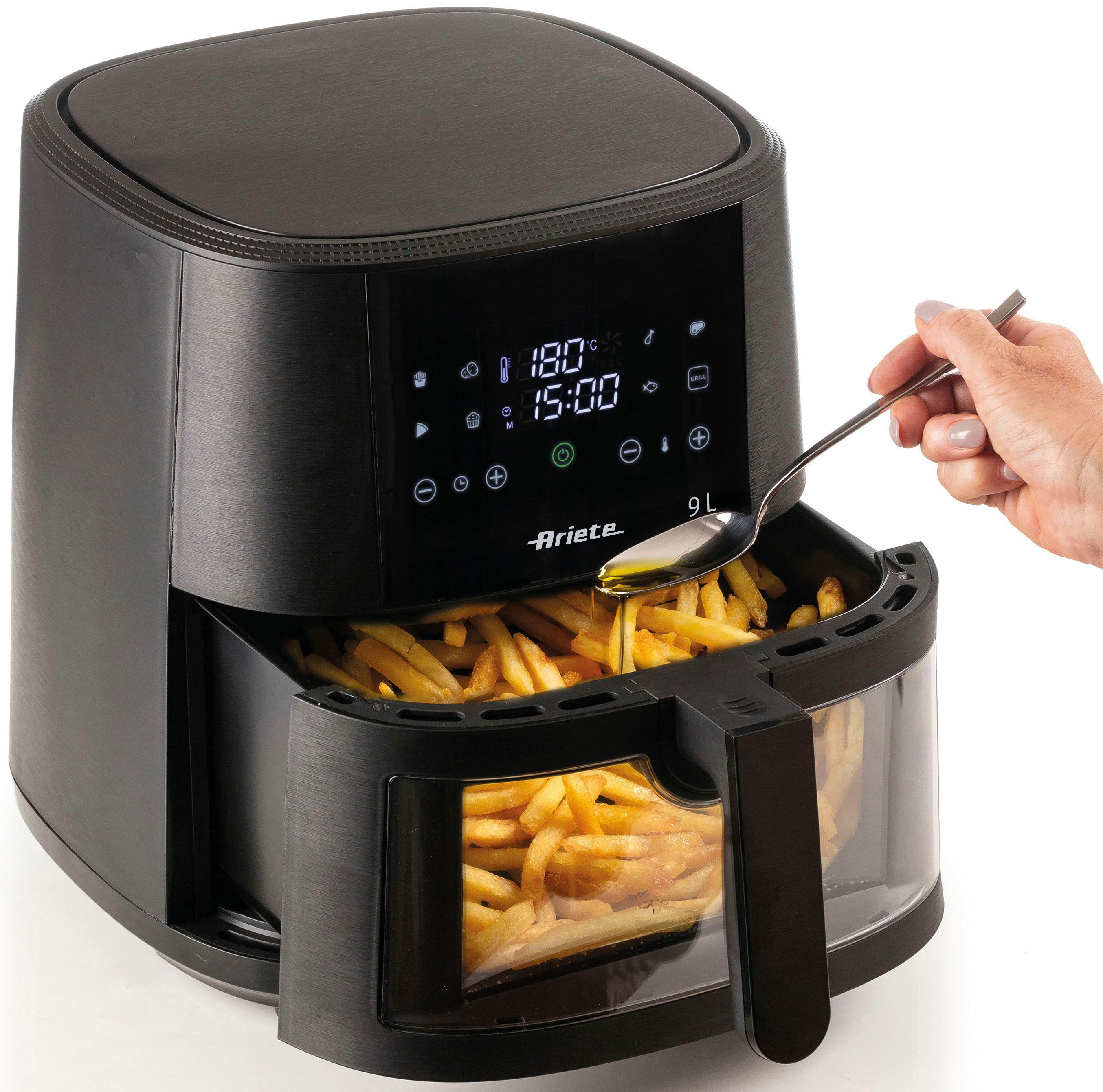 Ariete Heißluftfritteuse 4630S, 1500 W
