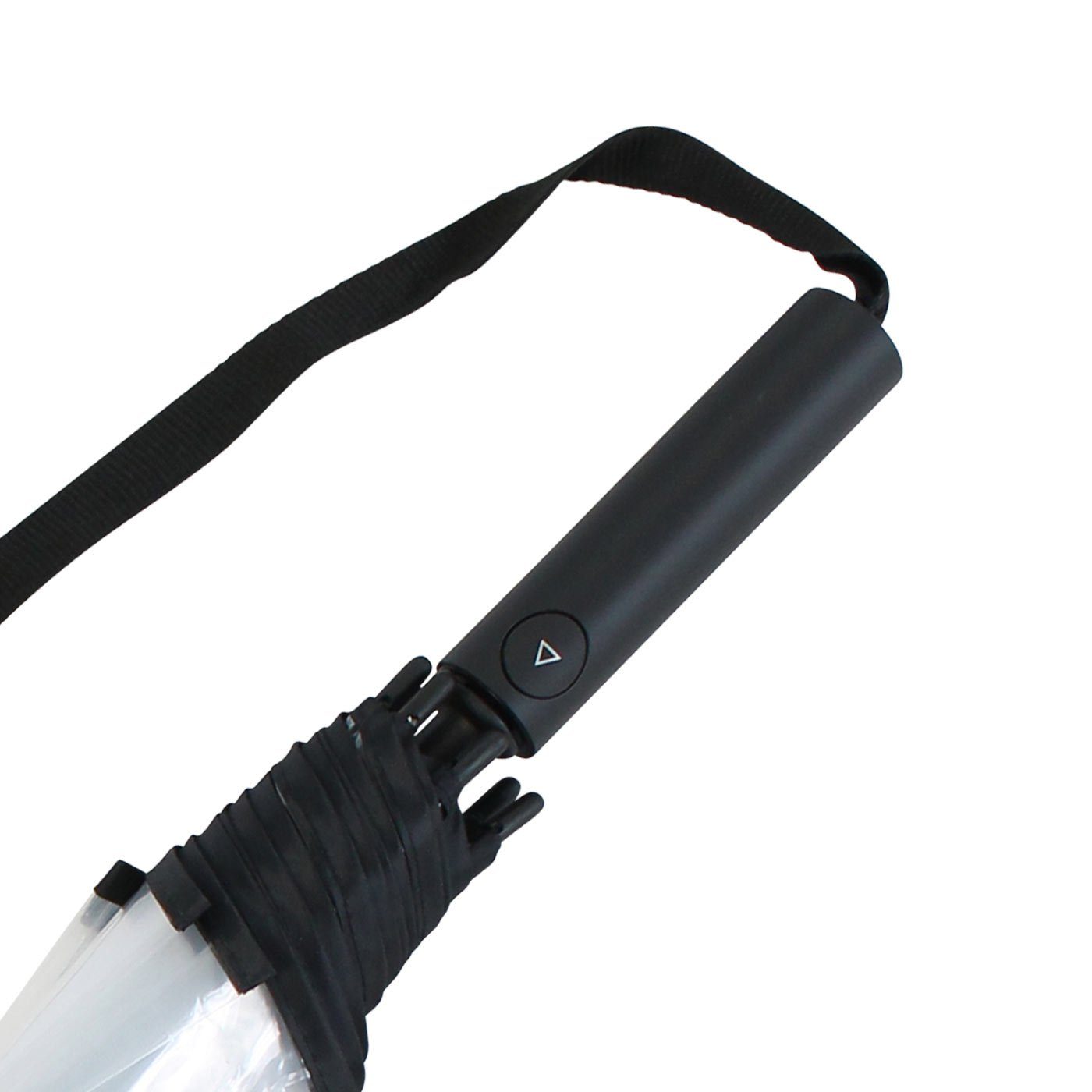 iX-brella Stockregenschirm Umhängeschirm Hands-Free Automatik mit Tragegurt, praktisch-alltagstauglich – Bild 5 von 5