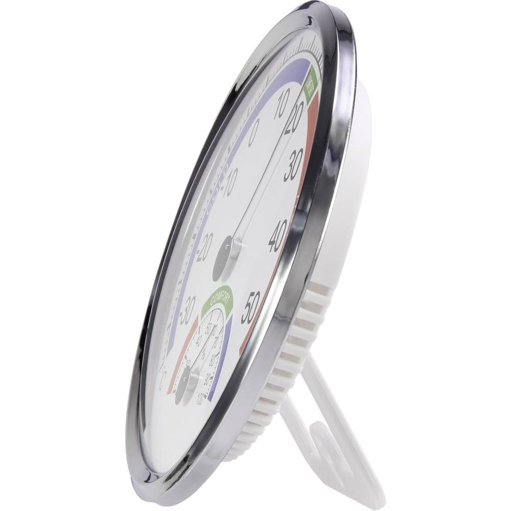 4x Analoges Thermo-Hygrometer – Batteriefrei, Für Raumklima | -30°C Bis 50°C, 10-100% Luftfeuchtigkeit